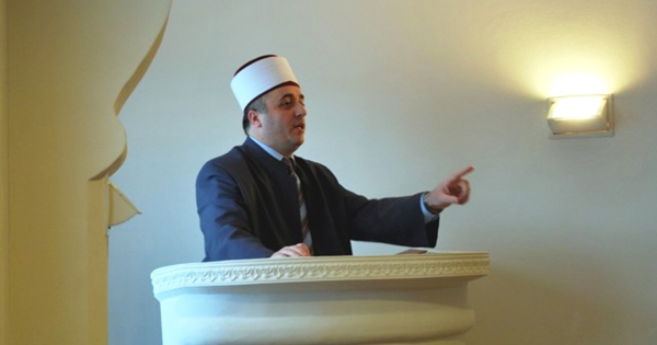 Imam in einer Moschee in Kreuzlingen TG. | Barbara Ludwig
