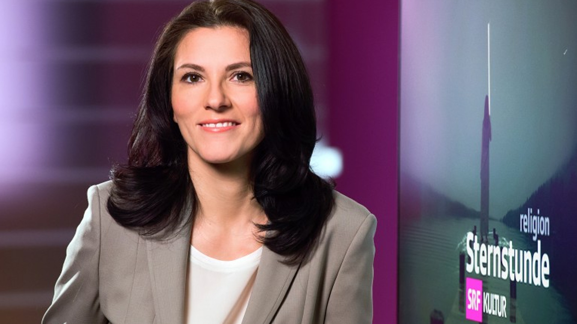 Amira Hafner-Al Jabaji, Moderatorin Sternstunde Religion