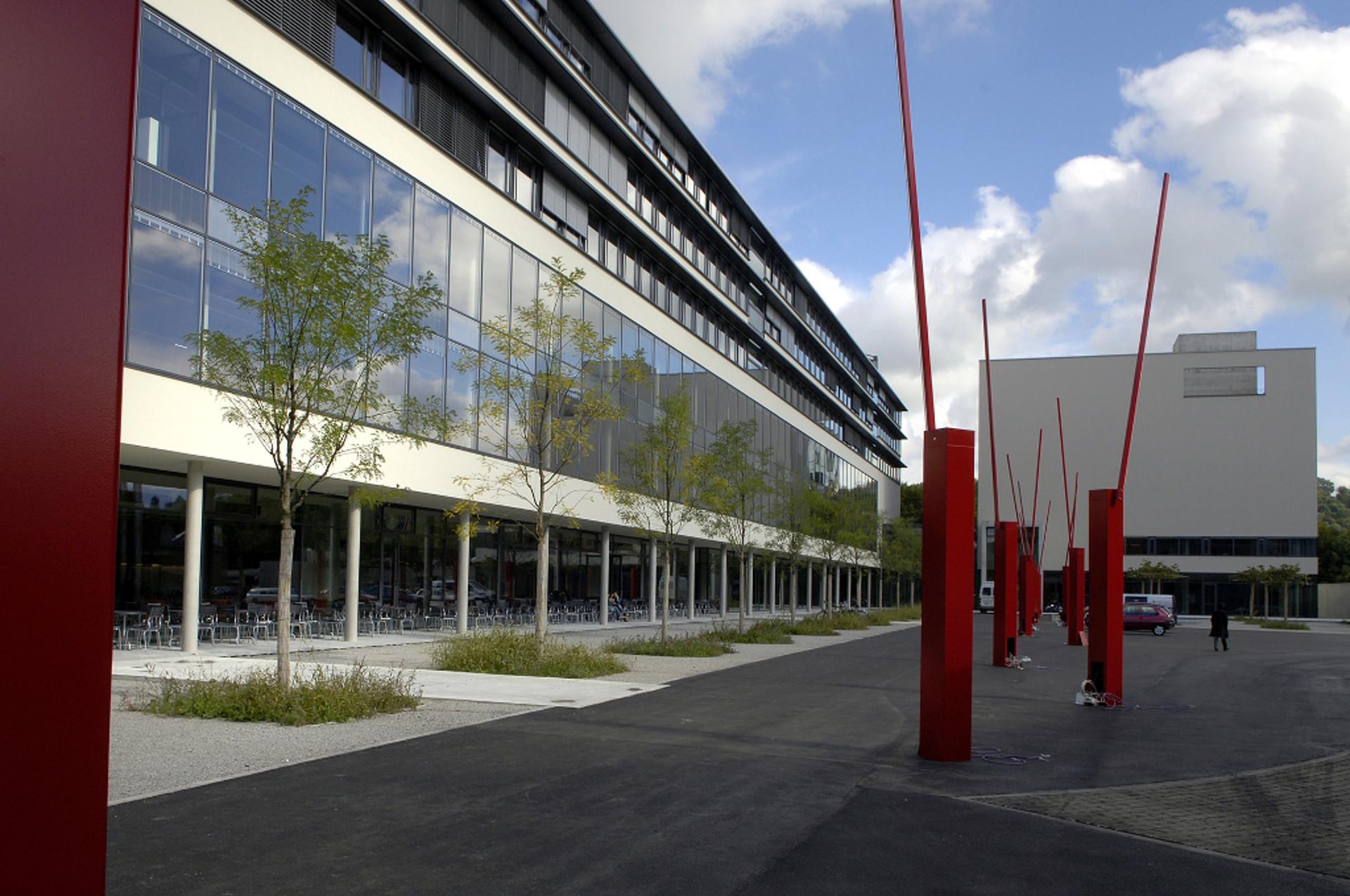 "Pérolles 2": Die jüngsten Gebäude der Universität Freiburg, Schweiz