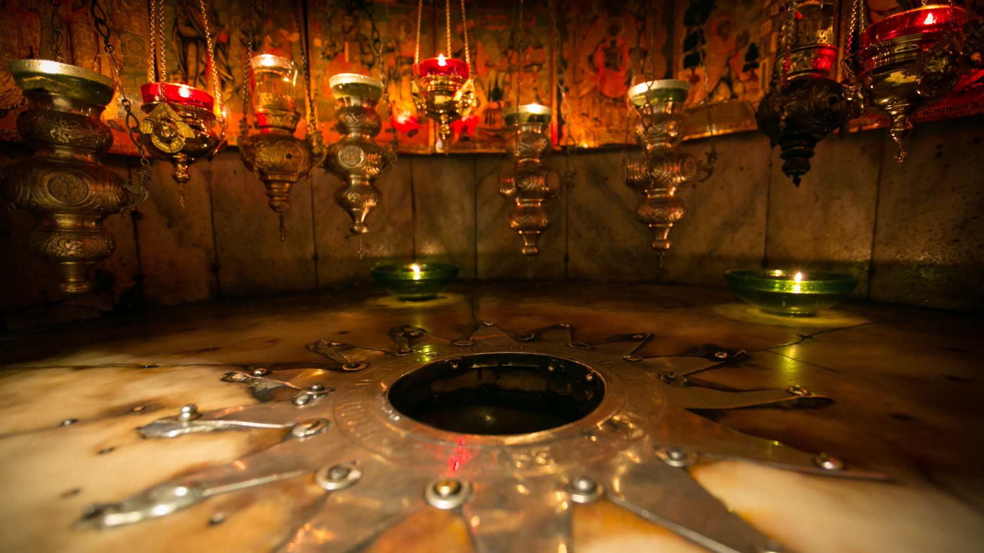 Geburtsgrotte in Bethlehem