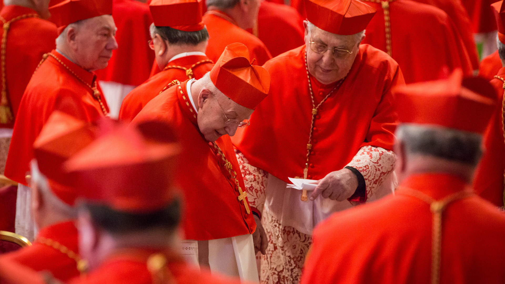 Grösstenteils alte weisse Männer: Kardinäle