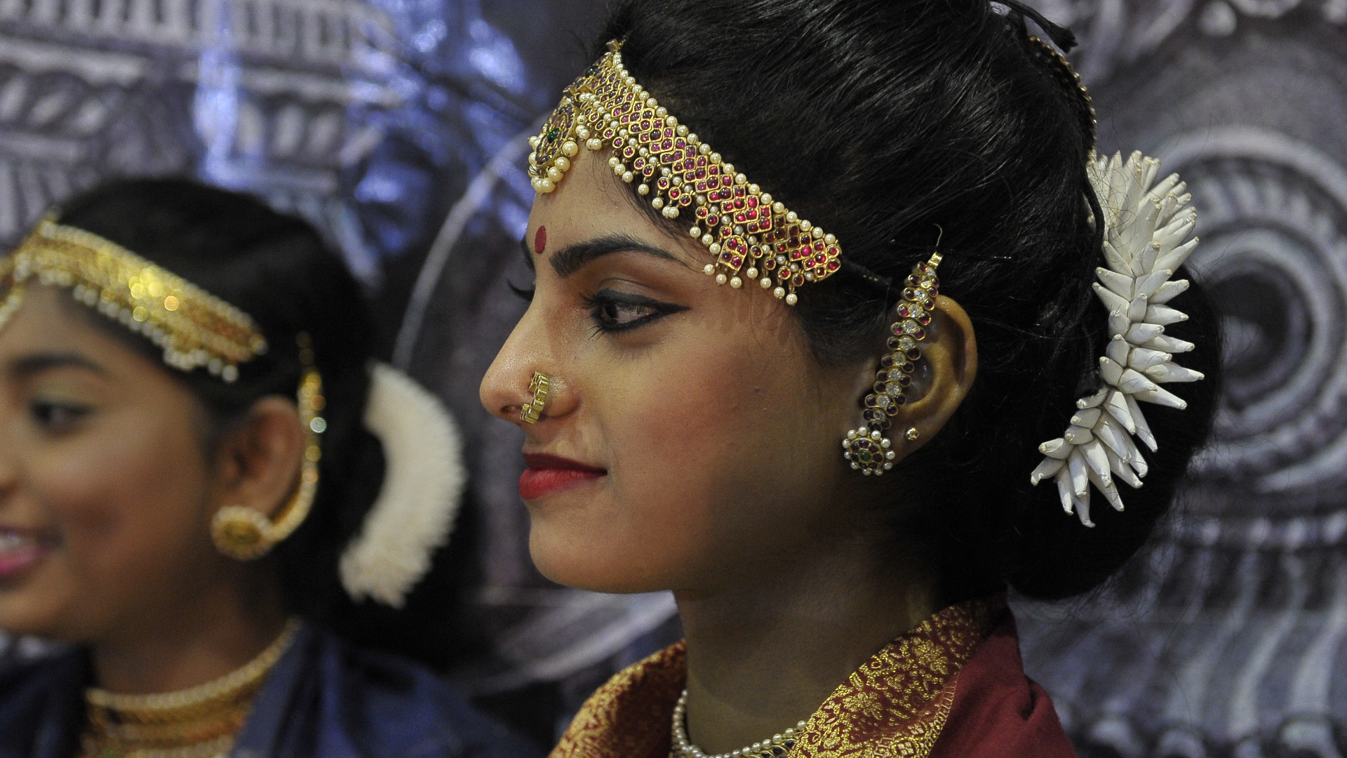 Hindu-Frauen im Haus der Religionen