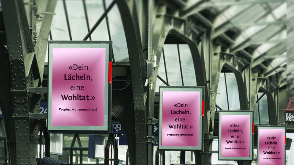 Plakat-Kampagne für Mohammed in Österreich
