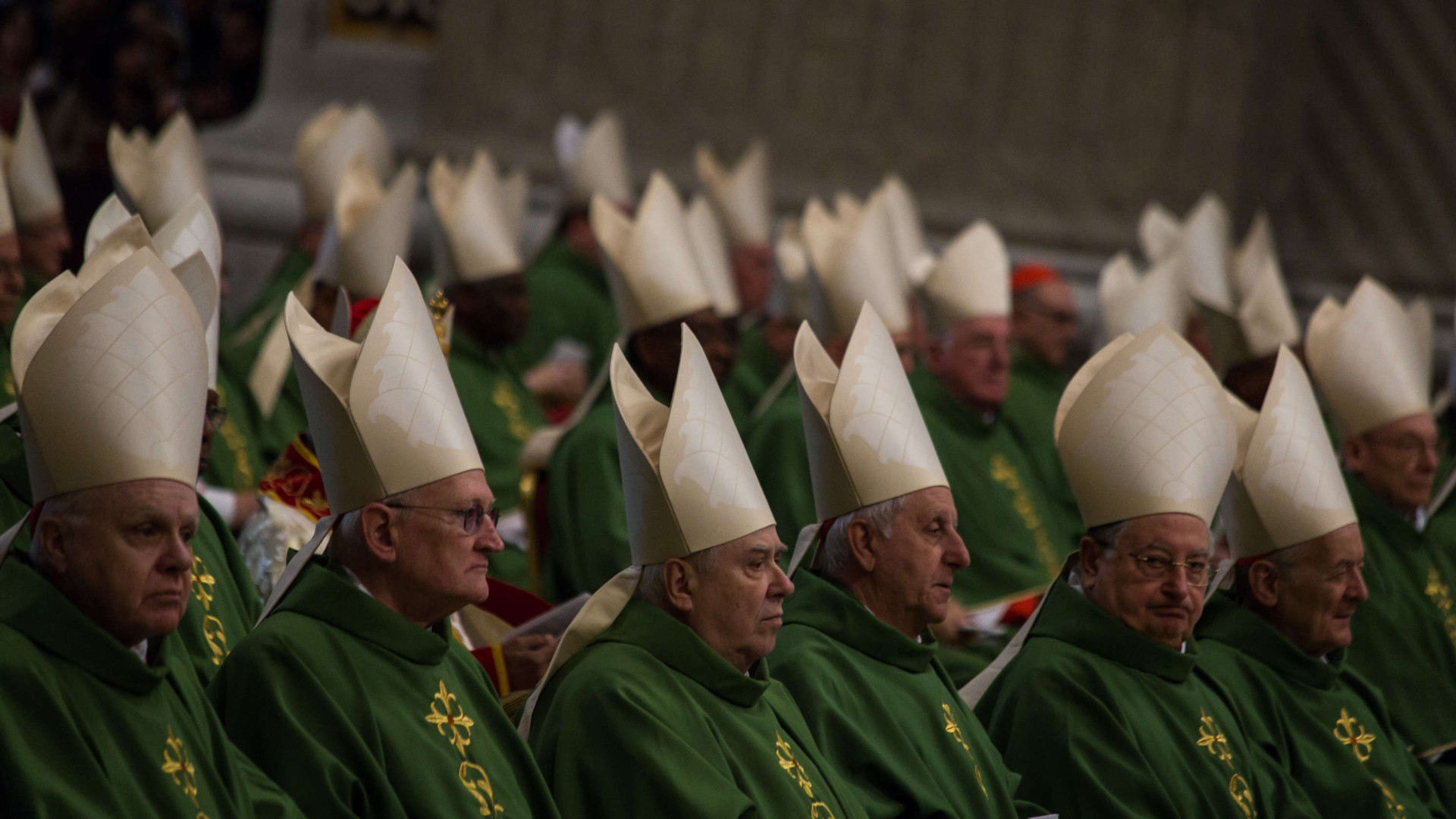 Kardinäle bei Messe im Petersdom