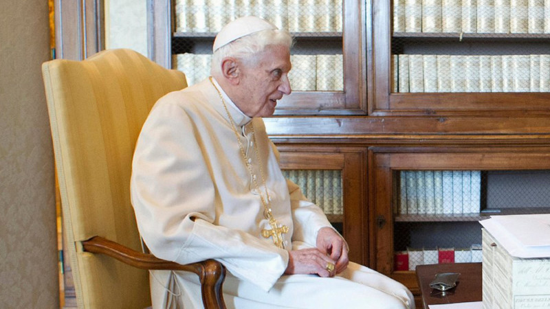 Der emeritierte Papst Benedikt XVI. | KNA