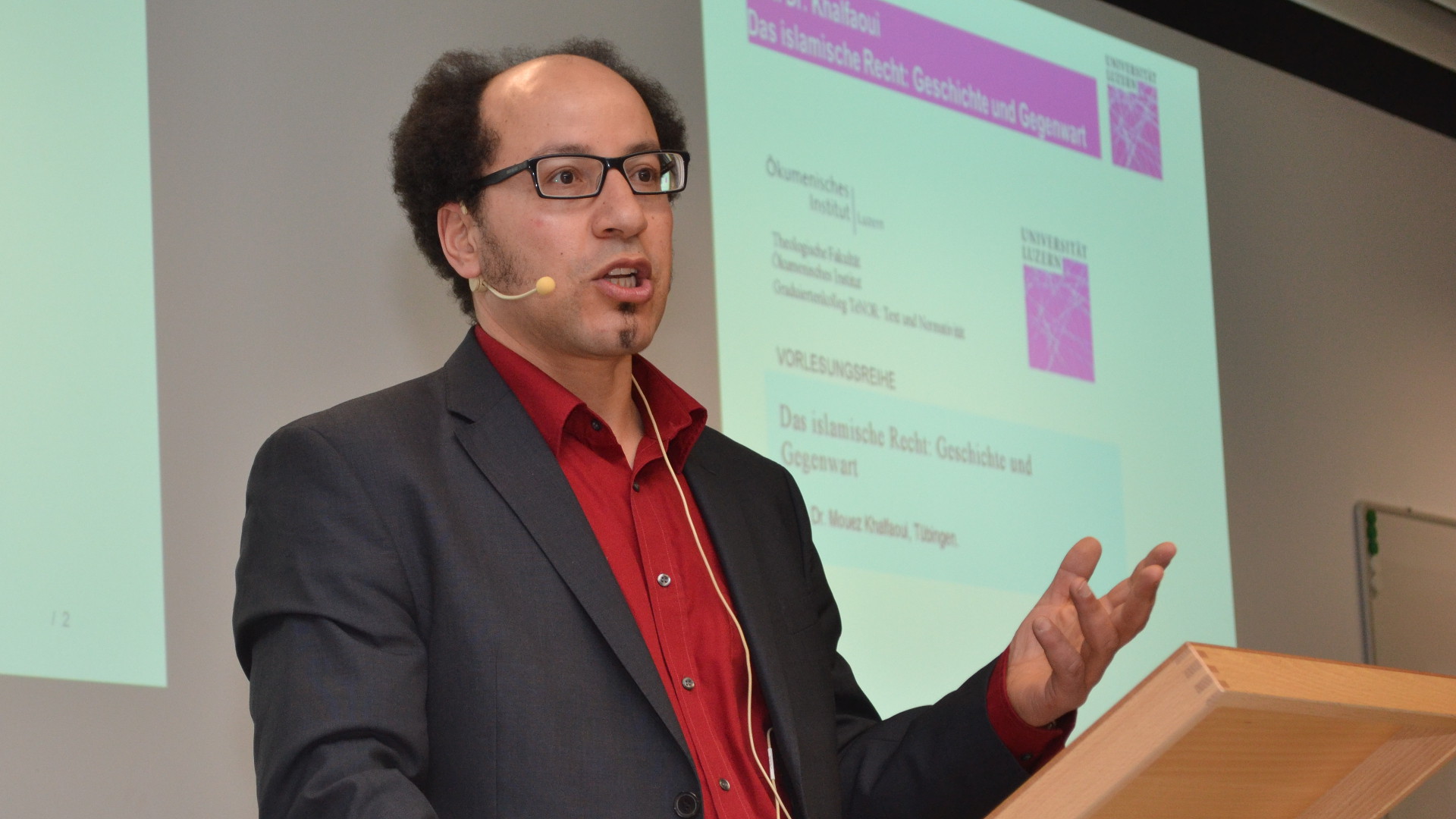Mouez Khalfaoui, Professor für Islamisches Recht an der Universität Tübingen