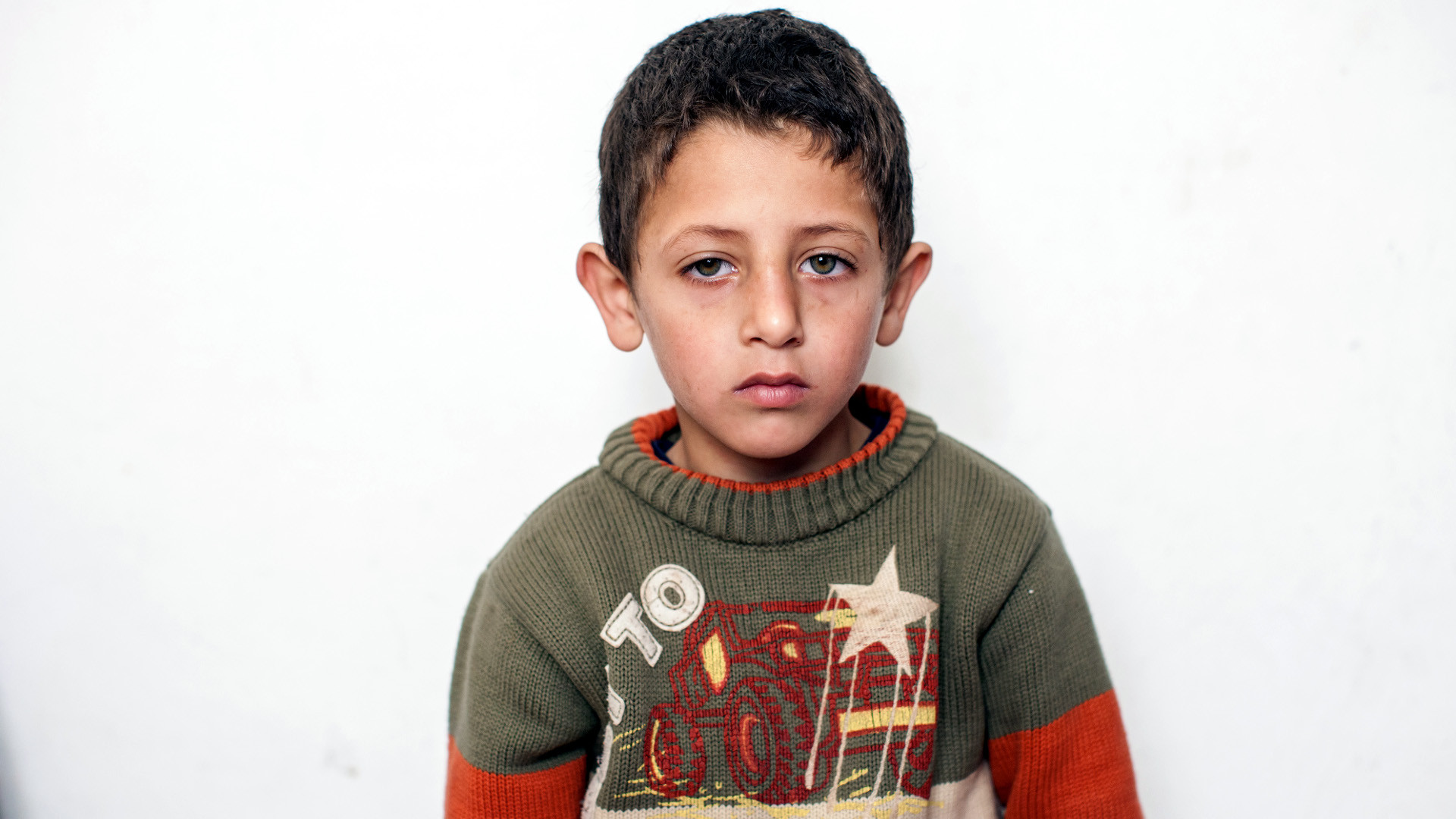 Suheil (6). Der Syrien-Krieg hat ihm alles genommen. Auch seine Sprache