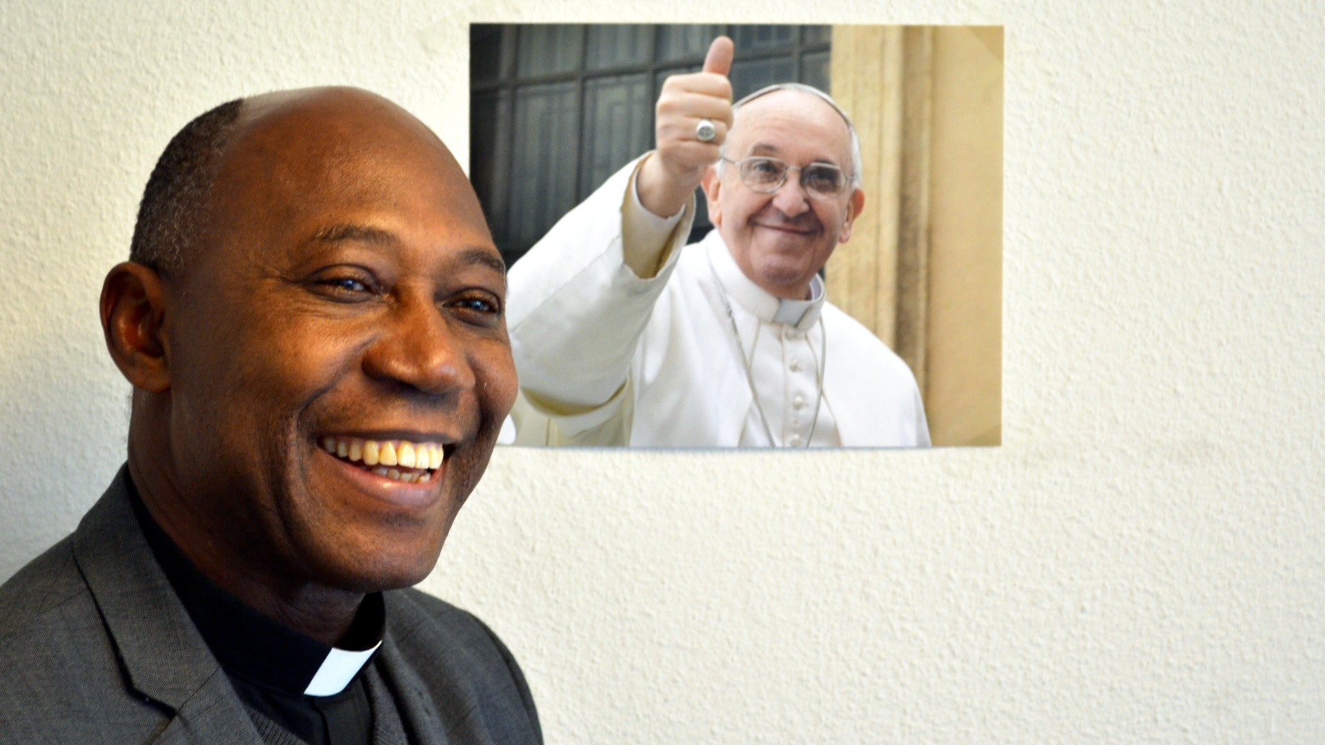 Generalvikar des Bistums Enugu, Obiora Ike, in Zürich
