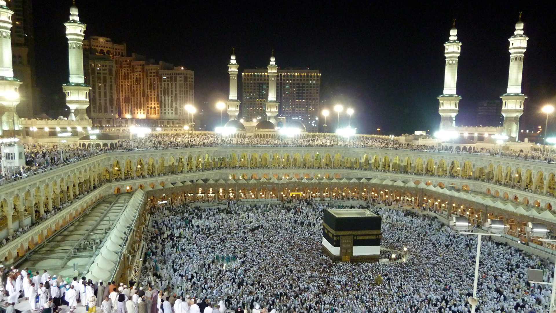 Muslimische Gräber werden nach Mekka (im Bild) ausgerichtet