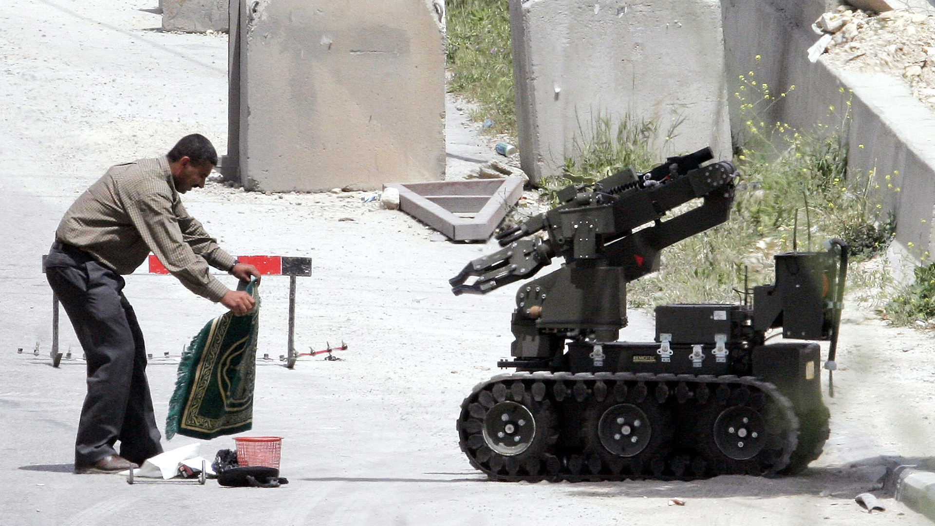 Militärroboter in Palästina