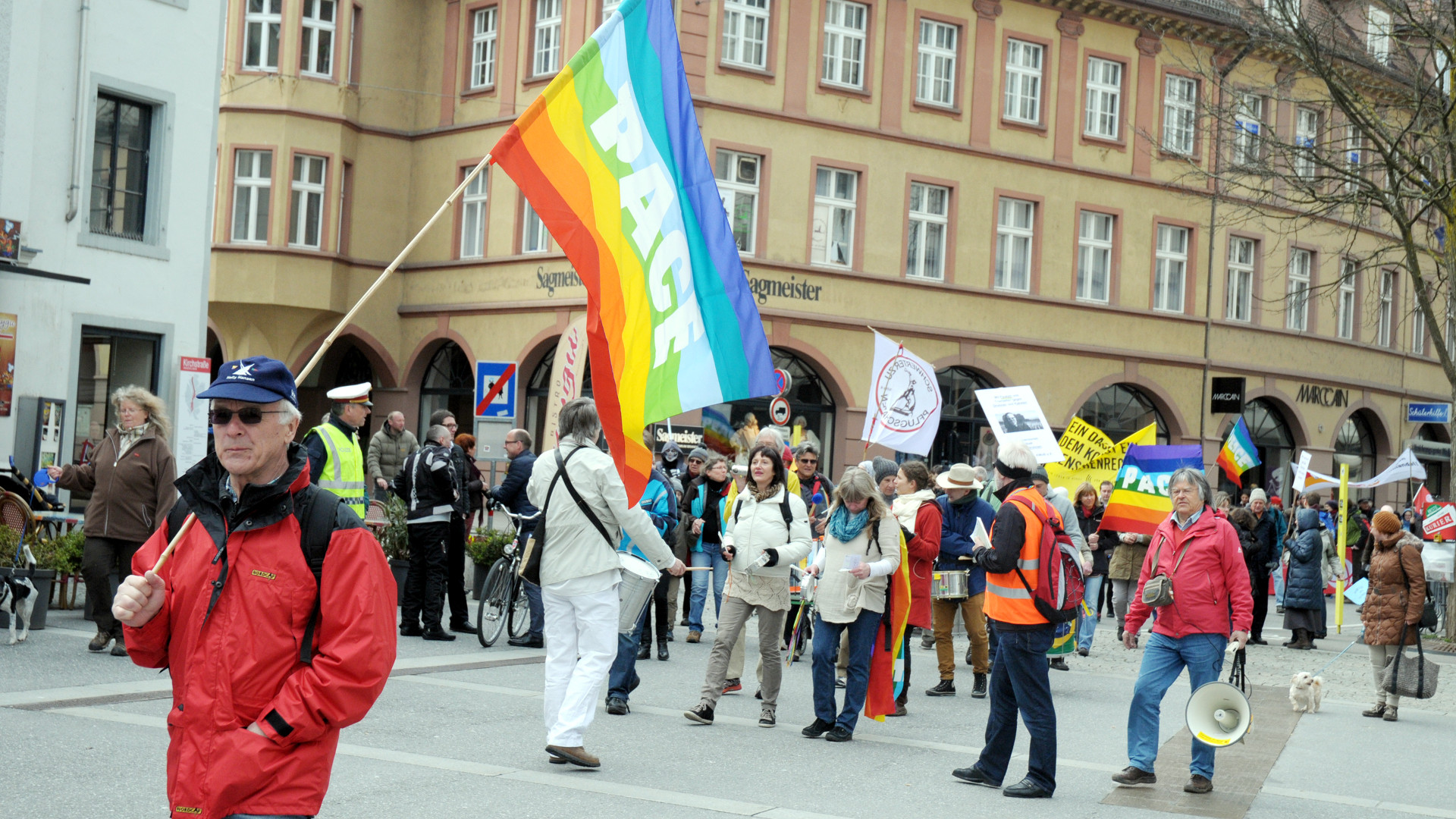 Internationaler Bodensee-Friedensweg in Bregenz