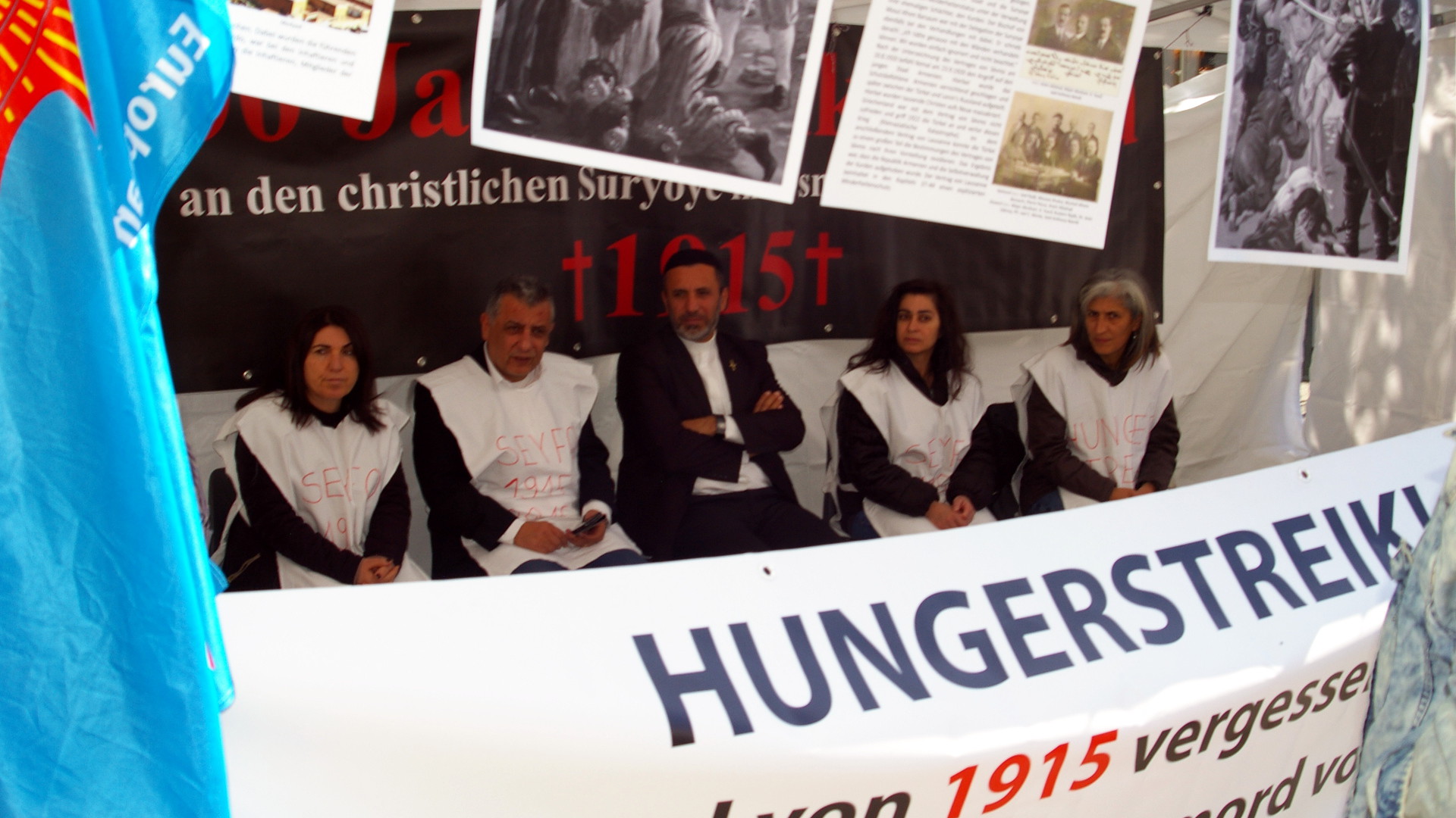 Genozid an Armeniern: Hungerstreik auf dem Paradeplatz in Zürich