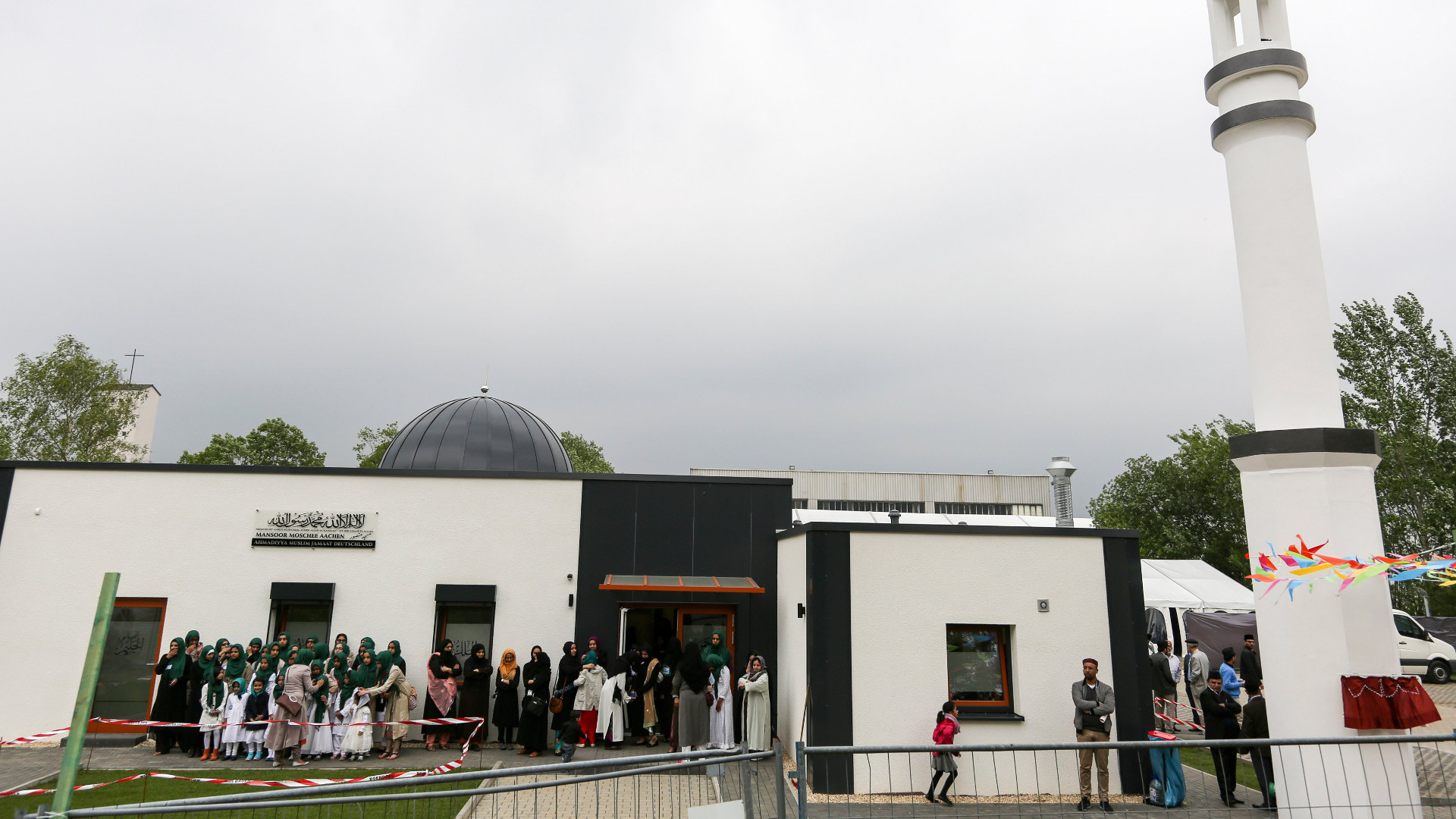 Die Mansoor Moschee wird am 23. Mai 2015 in Aachen eröffnet