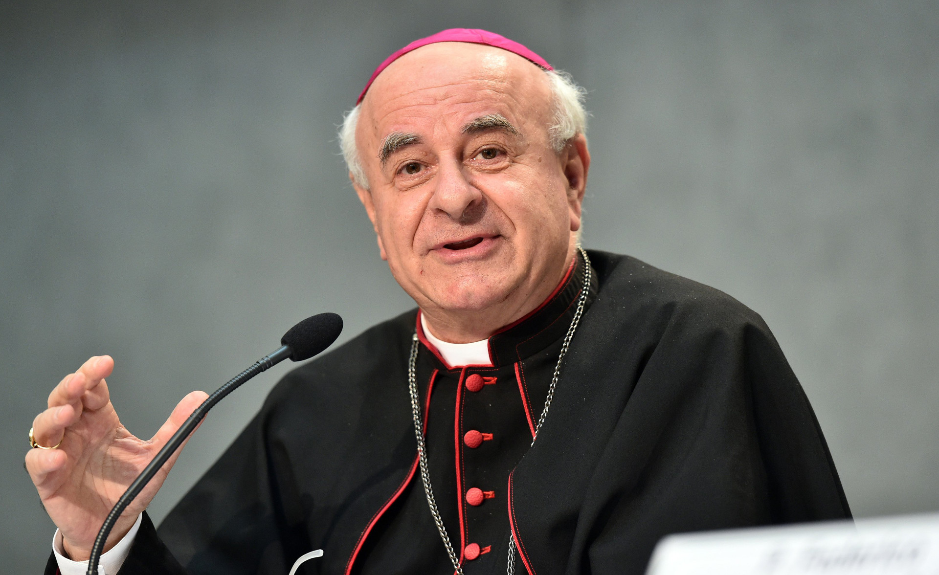 Vincenzo Paglia, Präsident des Päpstlichen Familienrates