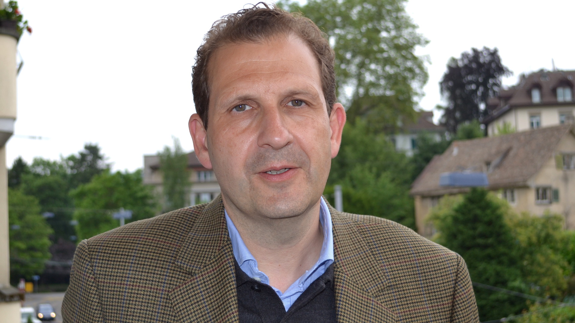 Früher trug er keinen Bart: Giuseppe Gracia, Sprecher des Bistums Chur
