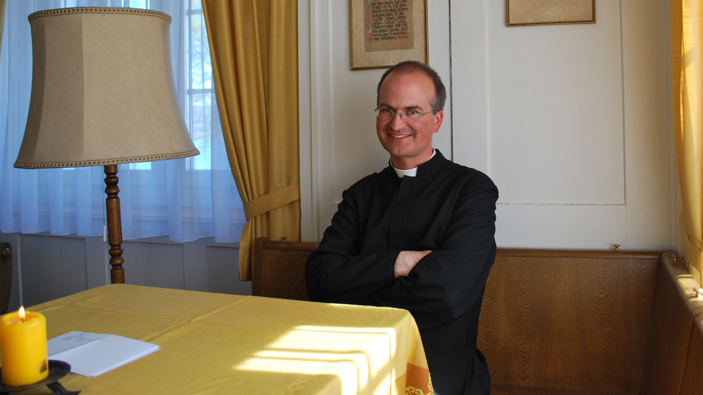 Pater Martin Ramm, Mitglied der Petrusbruderschaft