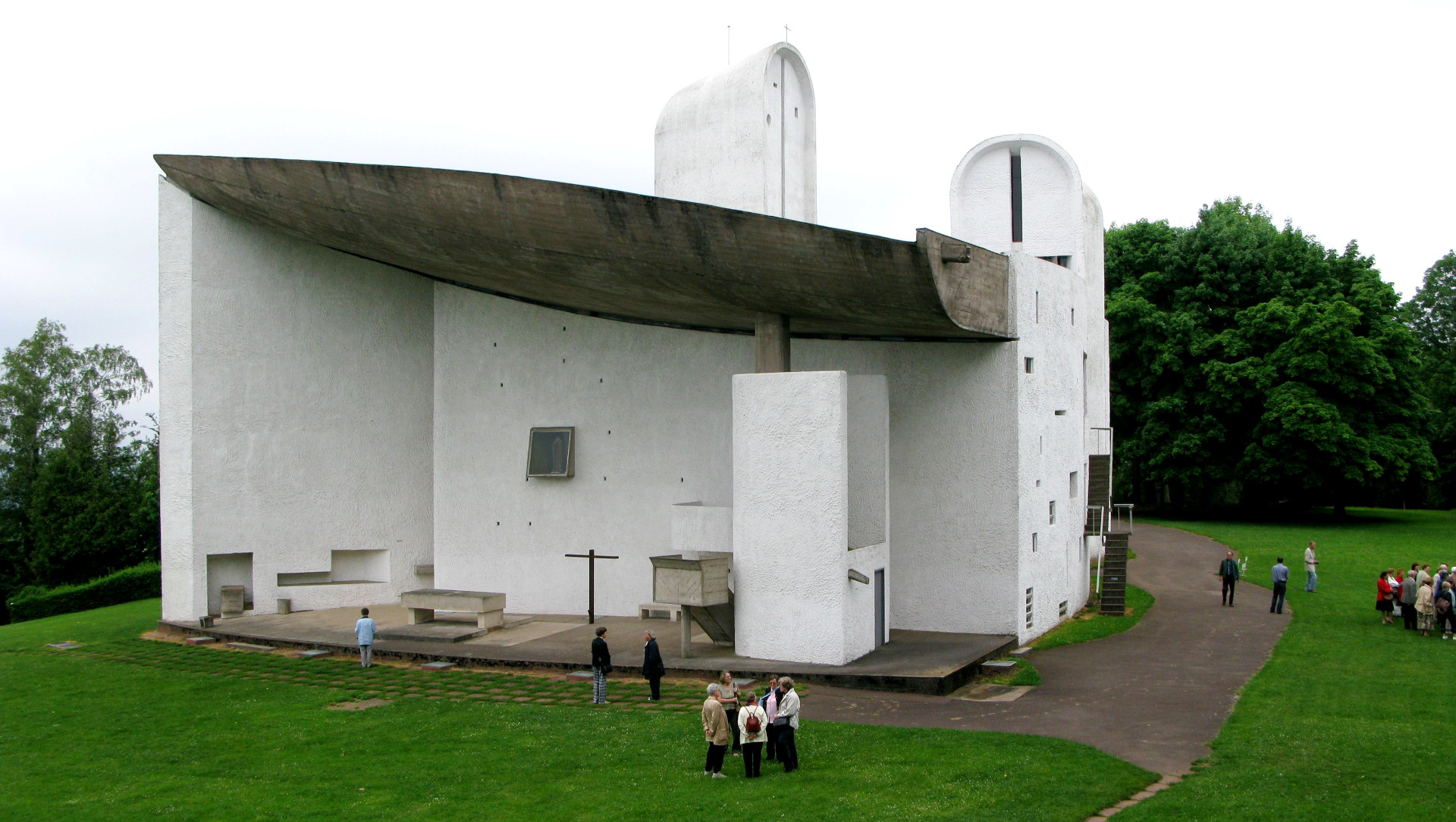 Wallfahrtskirche Ronchamp (F)