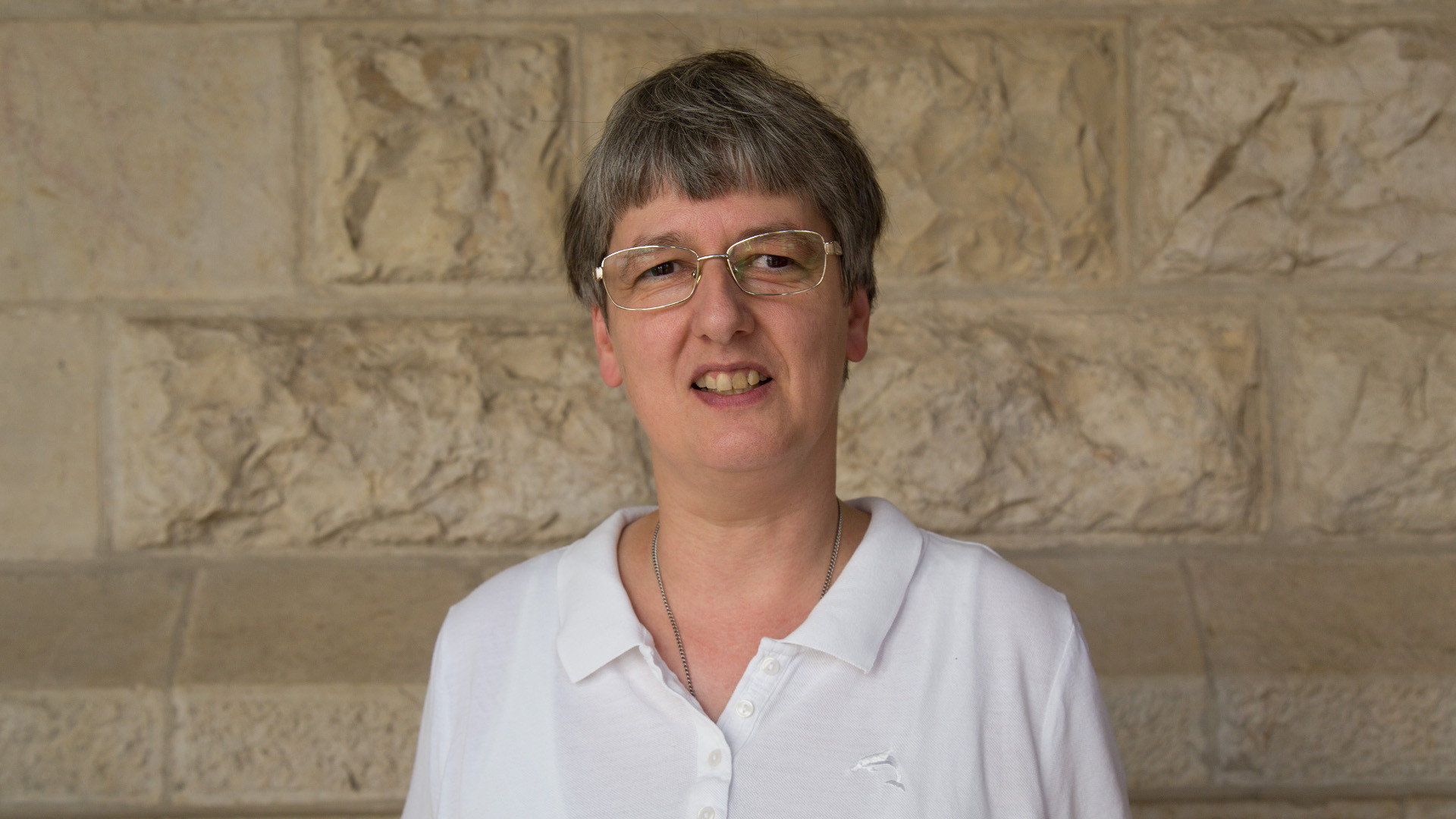 Die deutsche Ordensschwester Monika Düllmann (51) leitet seit 2004 das katholische St. Louis Spital in Jerusalem