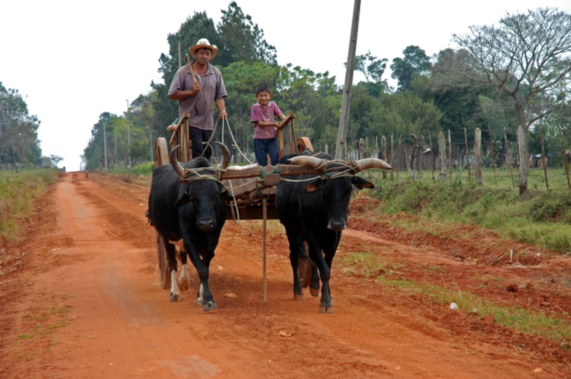 Bauern in Paraguay