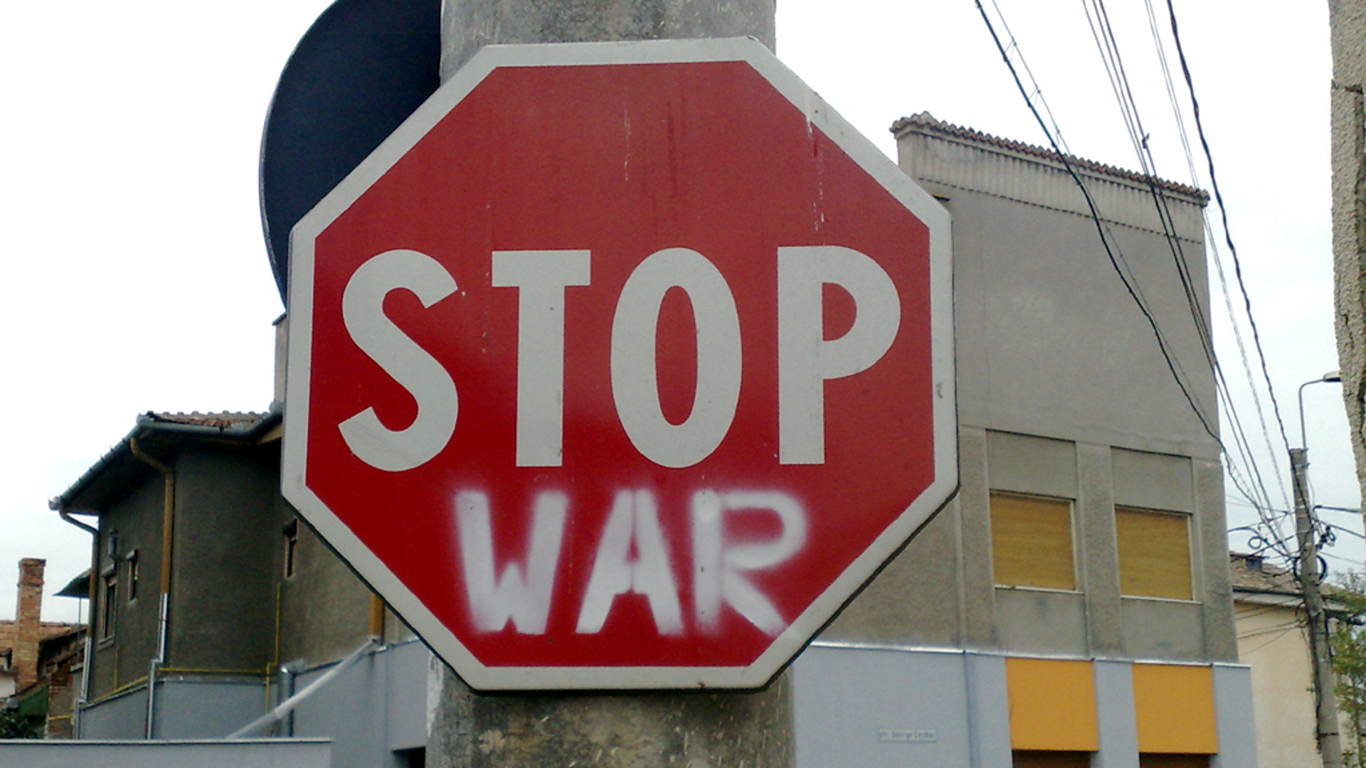Protest gegen Krieg und Gewalt