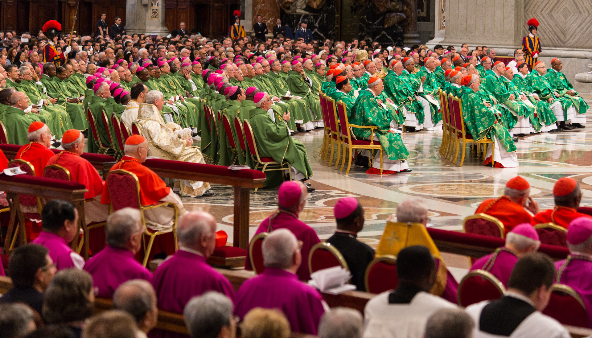 Eröffnung der Bischofssynode zum Thema "Familie" 2015 im Vatikan