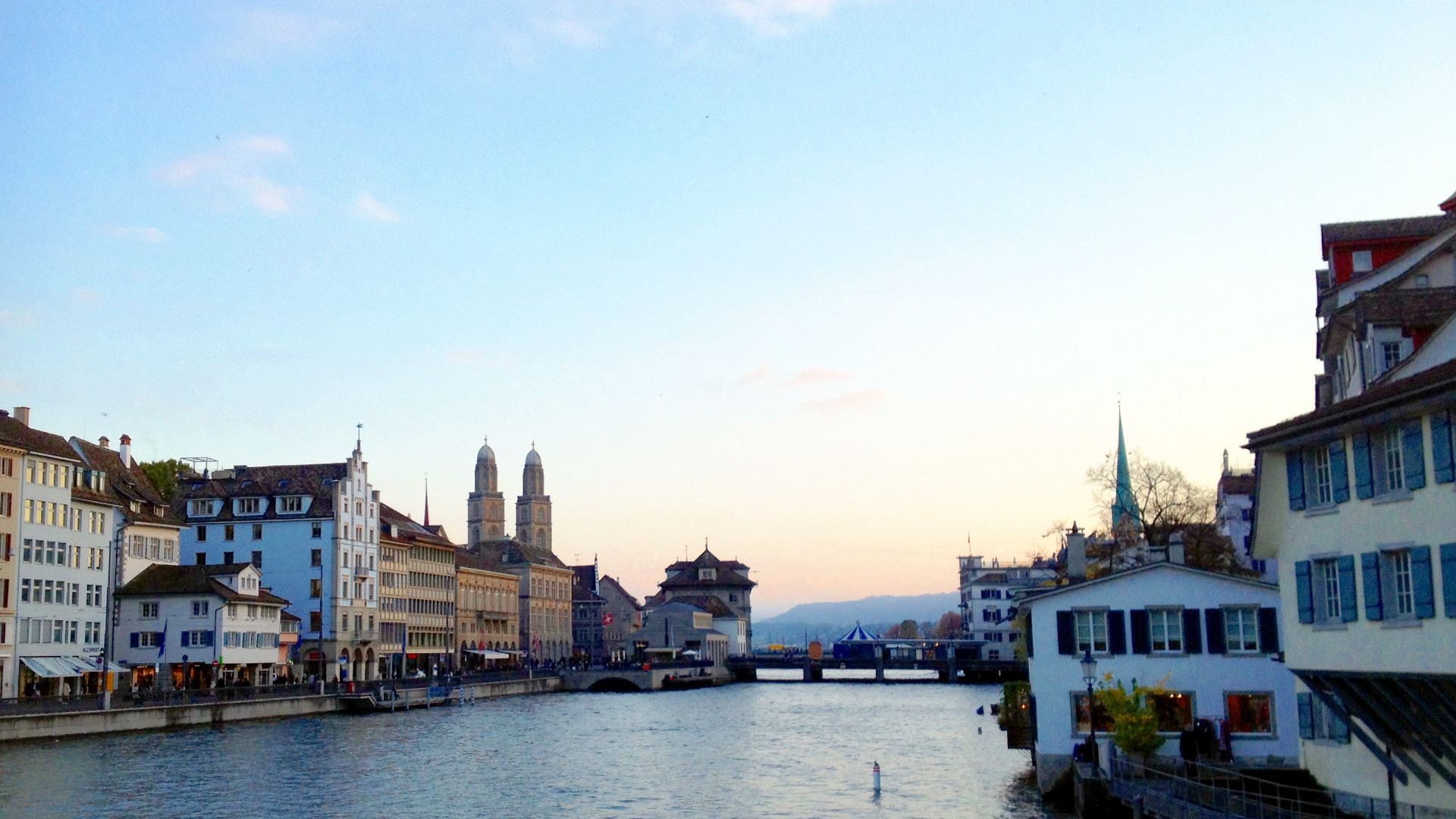 Zürich, Altstadt und Limmat