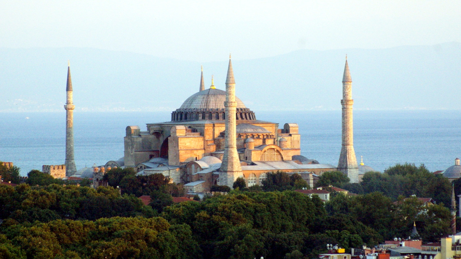 Die Hagia Sophia in Istanbul.
