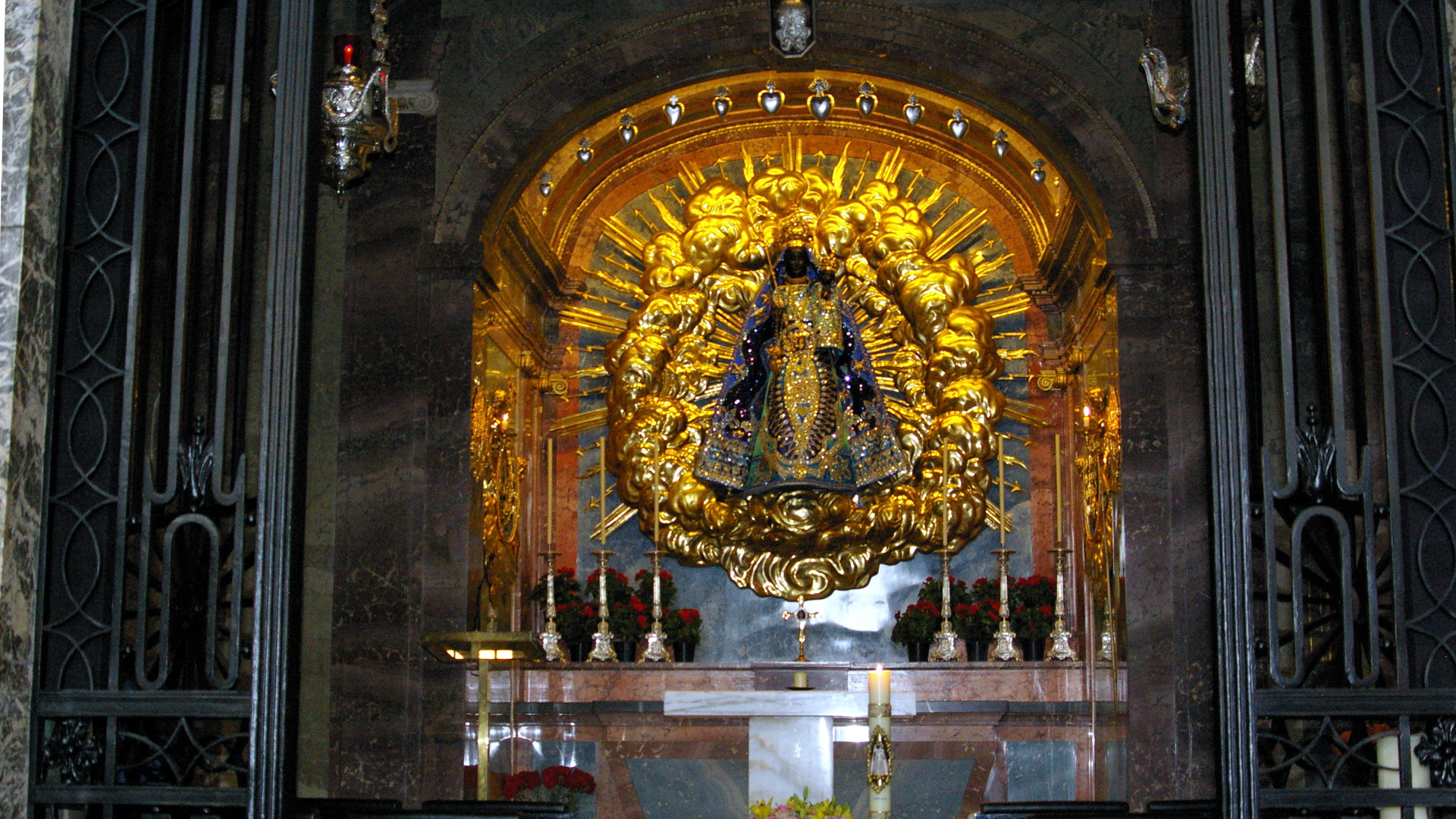Schwarze Madonna in Einsiedeln