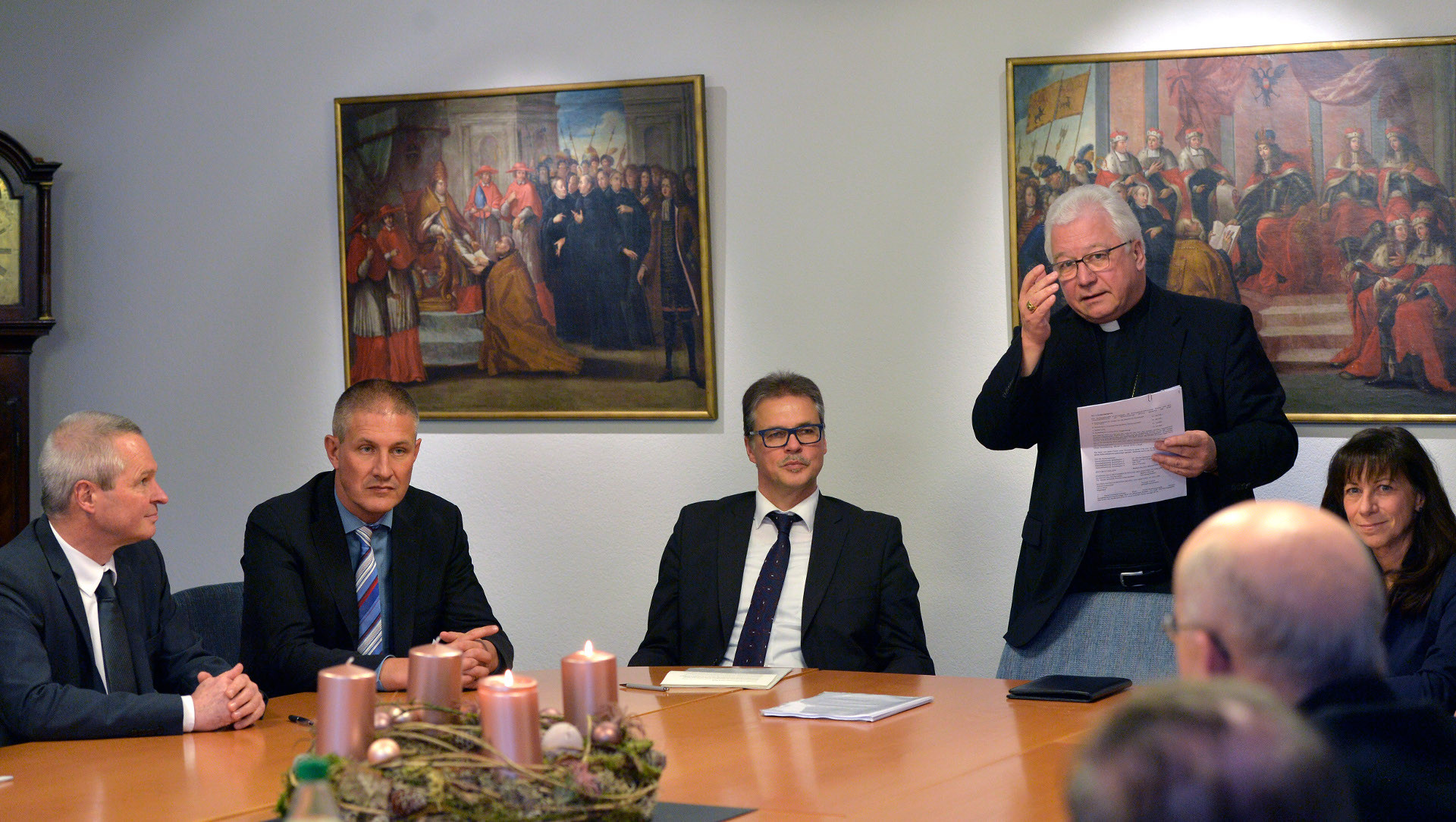 V. l.: Daniel Germann, Stefan Lichtensteiger, Martin Schmidt, Markus Büchel, Heidi Hanselmann.
