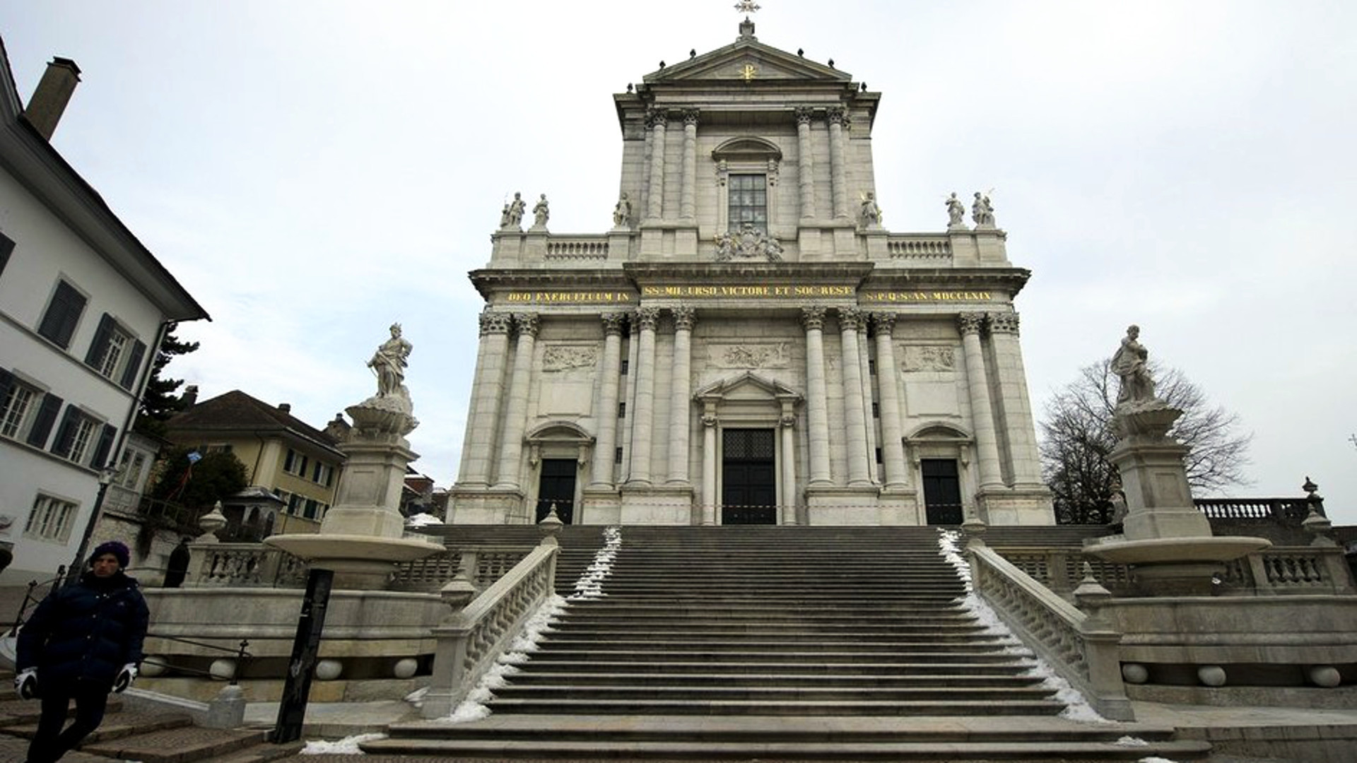 Die ehemalige Stiftskirche St. Ursen in Solothurn ist heute die Kathedrale des Bistums Basel.