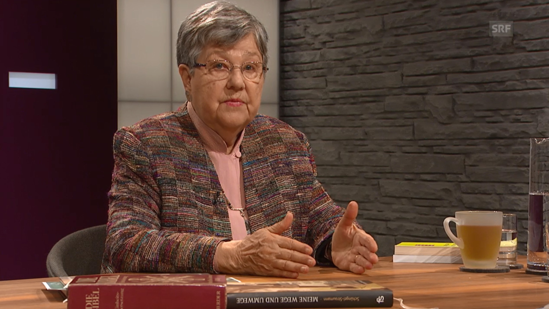 Helen Schüngel-Straumann in der Sendung "Sternstunden Religion".