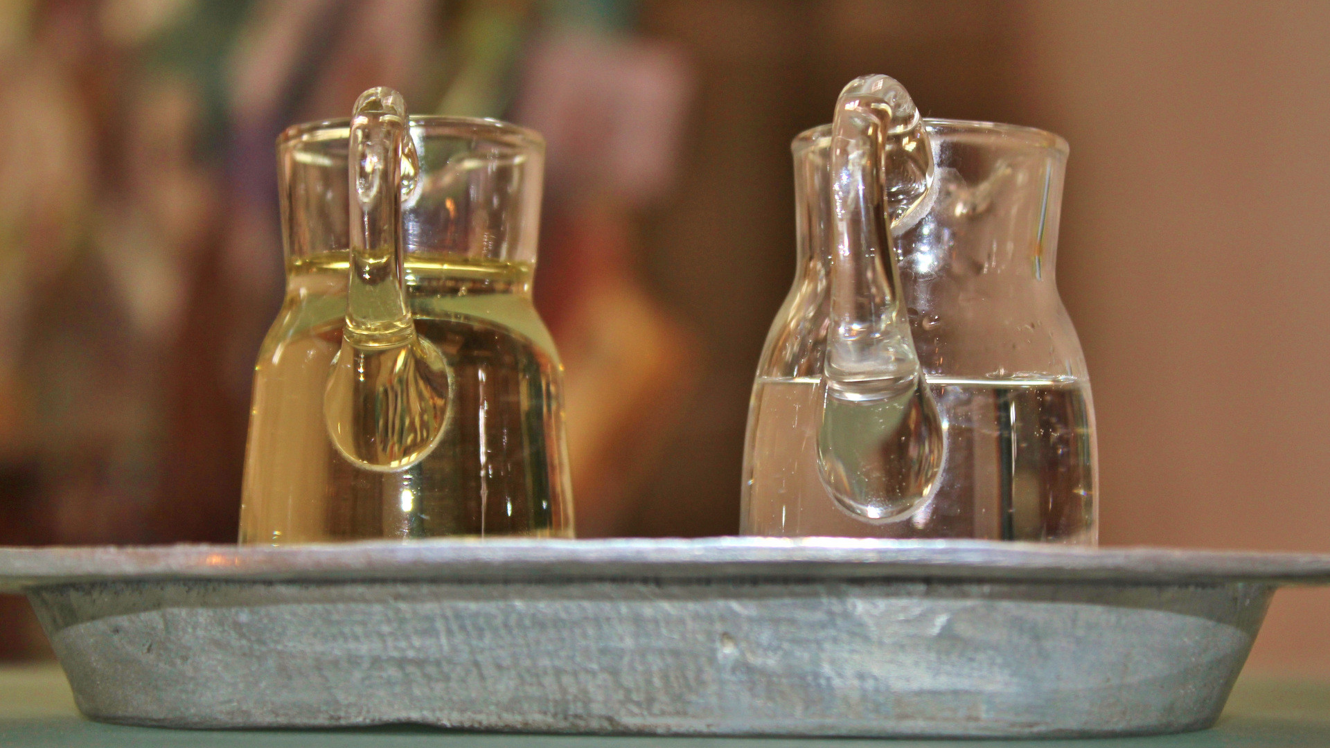 Wein und Wasser