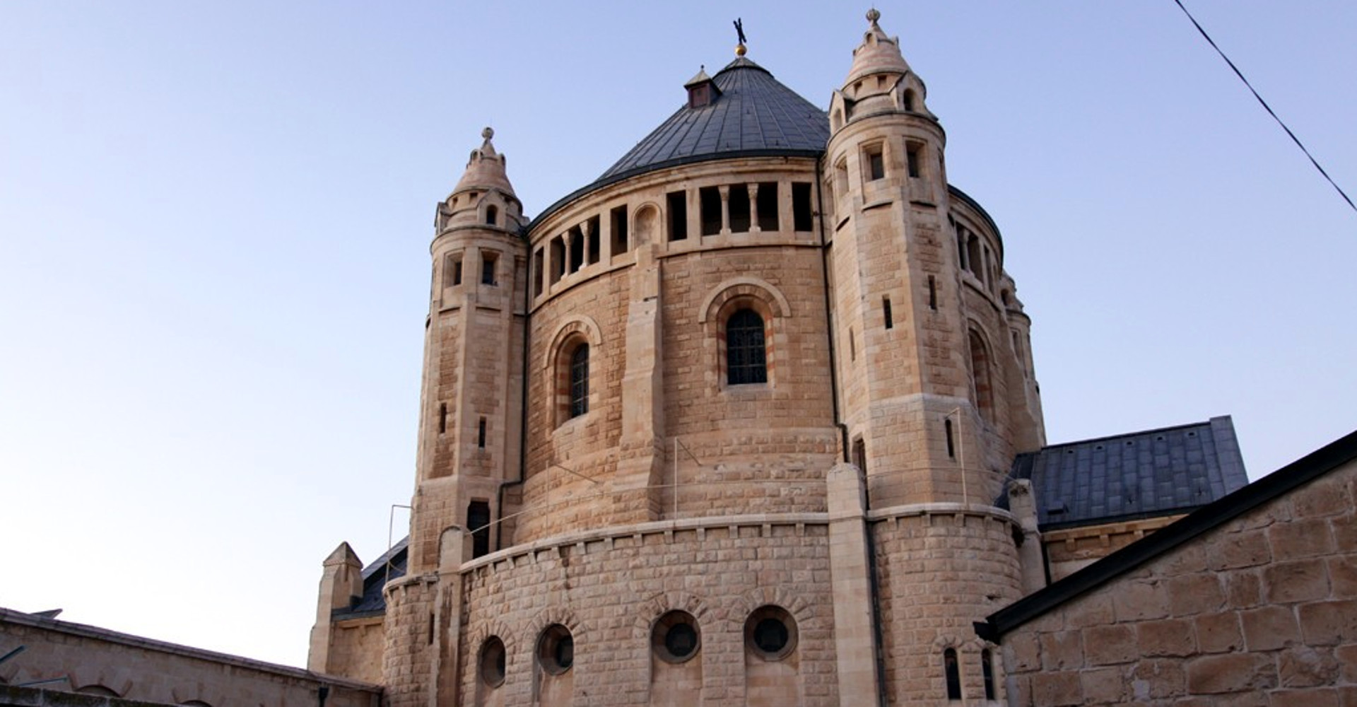 Die Jerusalemer Dormitio-Abtei auf dem Zionsberg, 2016
