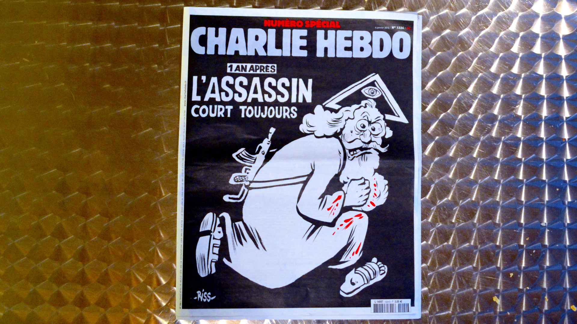 Sondernummer Charlie Hebdo zum Attentat vom 7.1.15