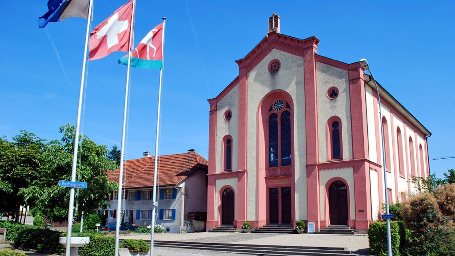 Die Synagoge von Lengnau im Kanton Aargau.