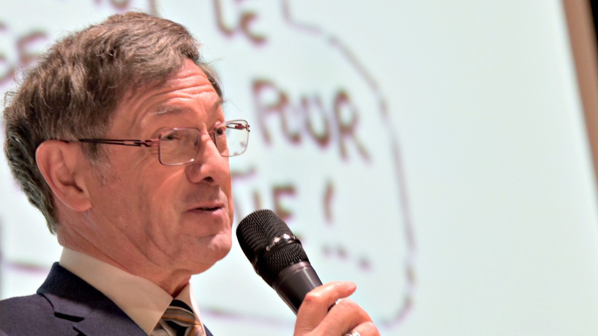Der Pfarrer, Schriftstellter und belgische Journalist Gabriel Ringlet