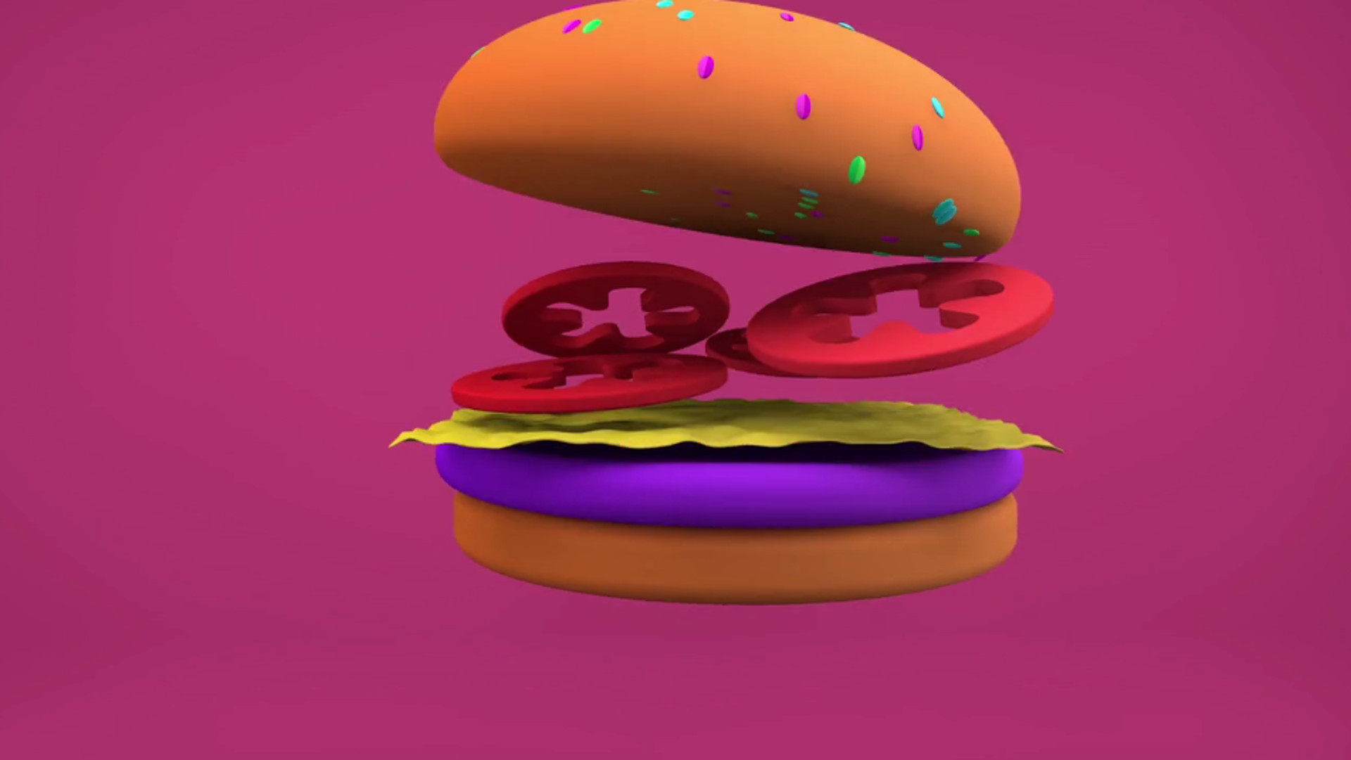 Können Burger heilig sein? Hamburger in Florin's Sieger-Clip für "40 tage ohne"