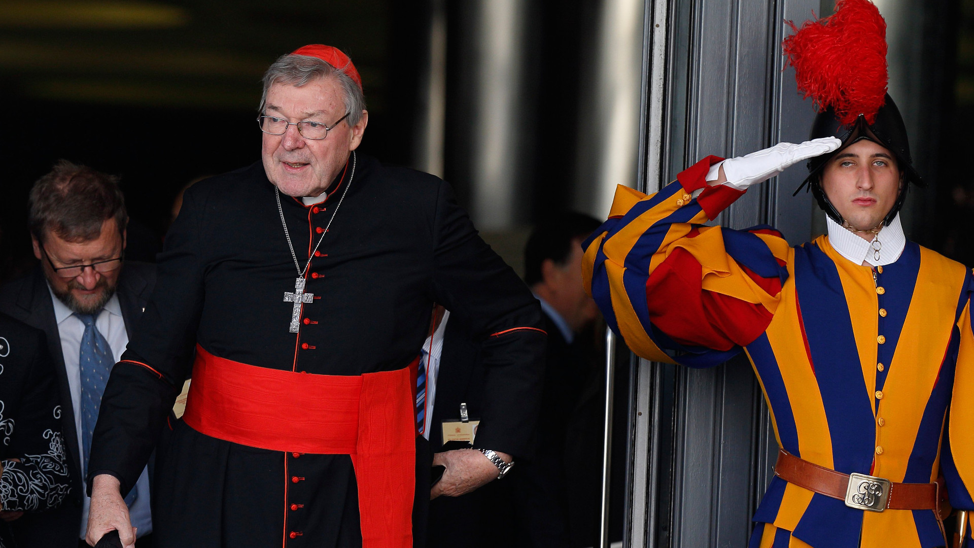 Der australische Kardinal George Pell im Vatikan.