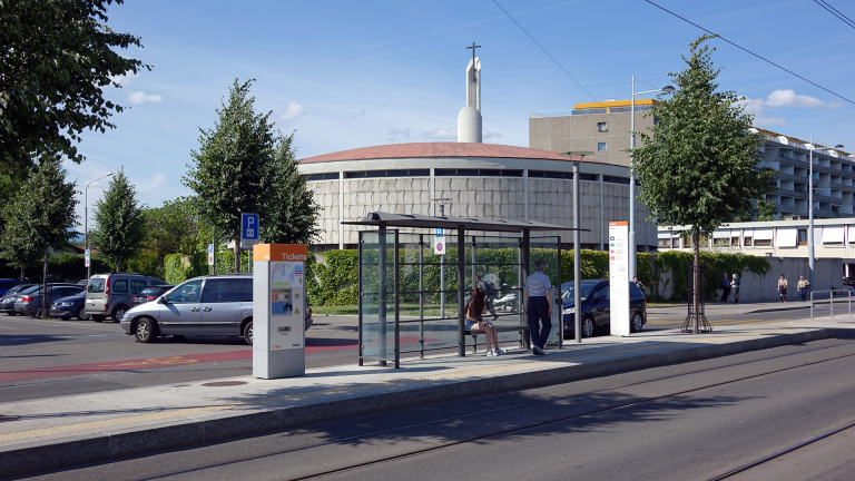 Kirche der Genfer Vorortspfarrei Onex | © Maurice Page