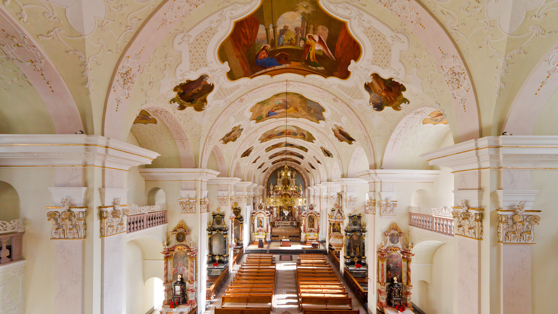 Die Klosterkirche in Engelberg