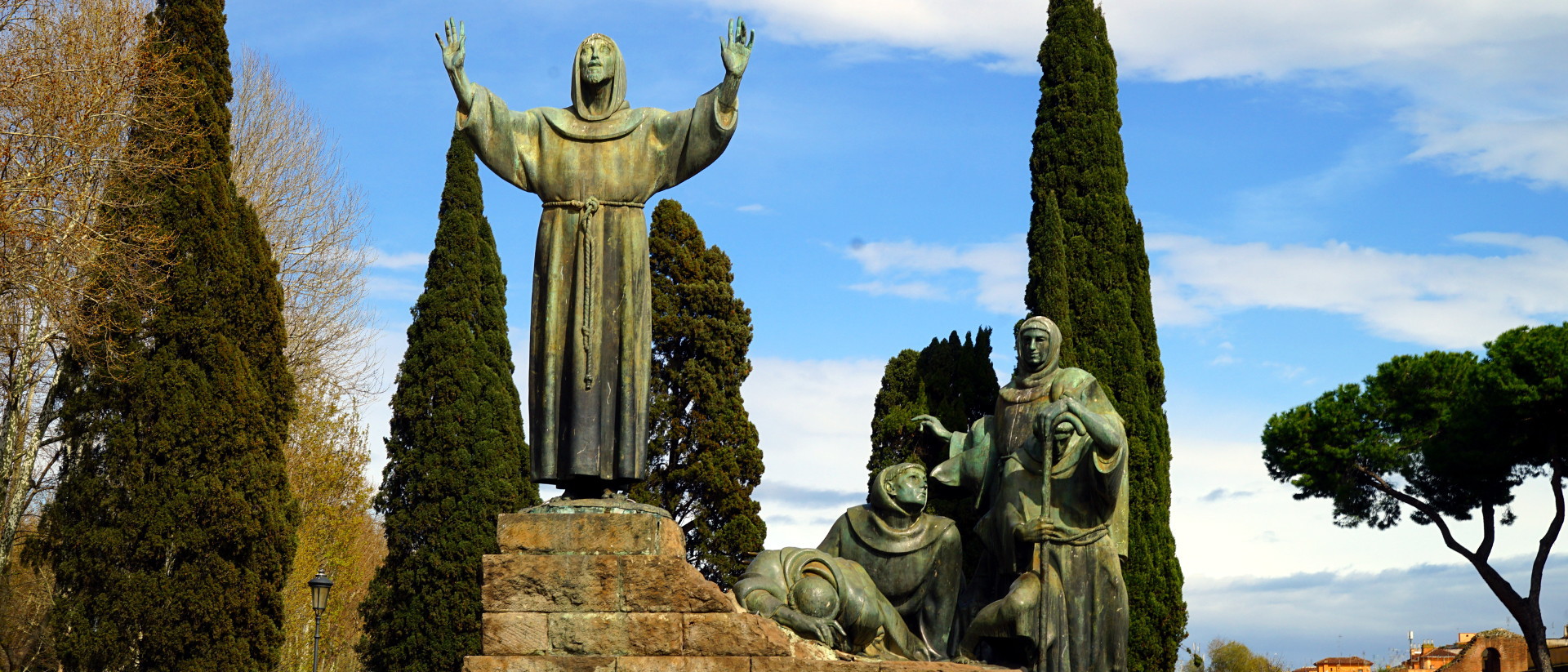 Franz von Assisi und seine Gefährten, Lateran in Rom