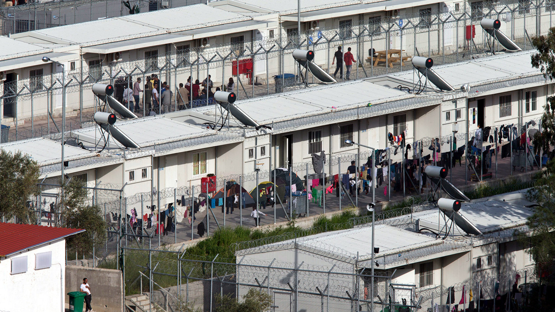 Flüchtlingscamp Moria auf Lesbos