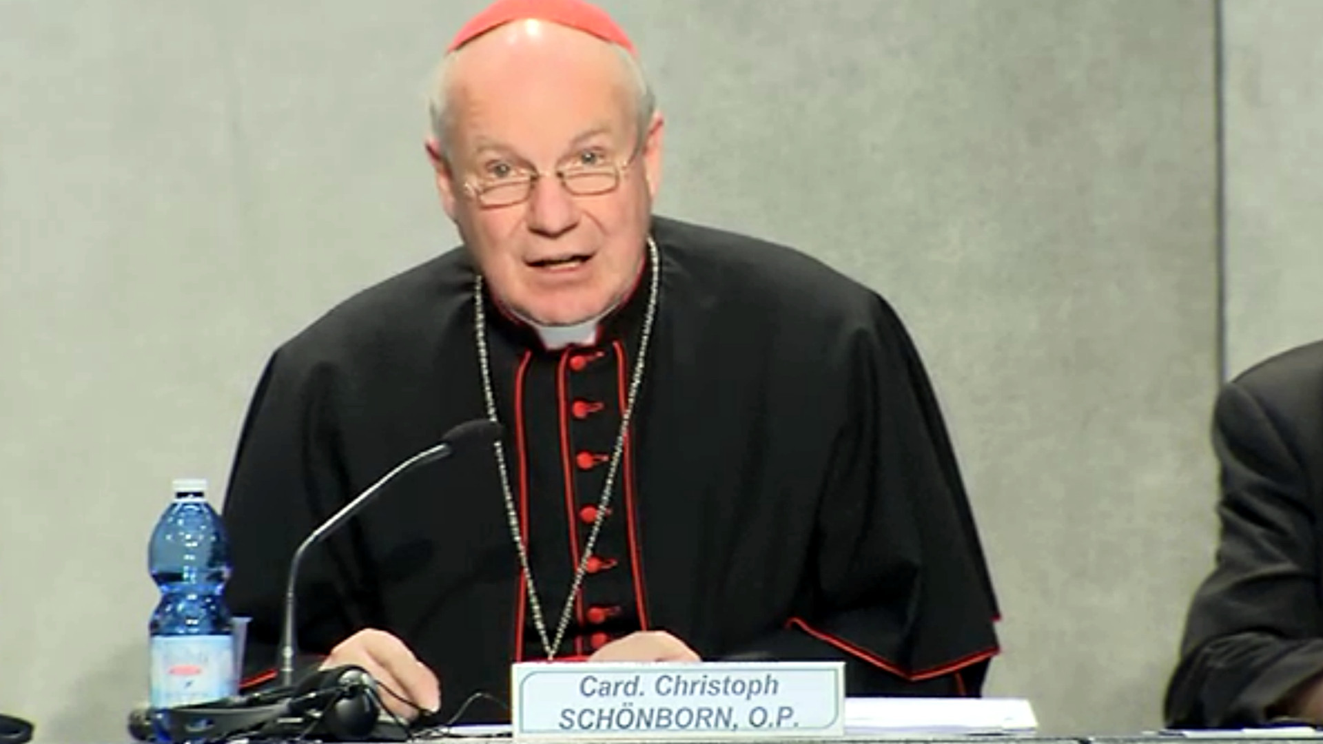 Vorstellung des Dokuments Amoris laetitia in Rom: Kardinal Schönborn