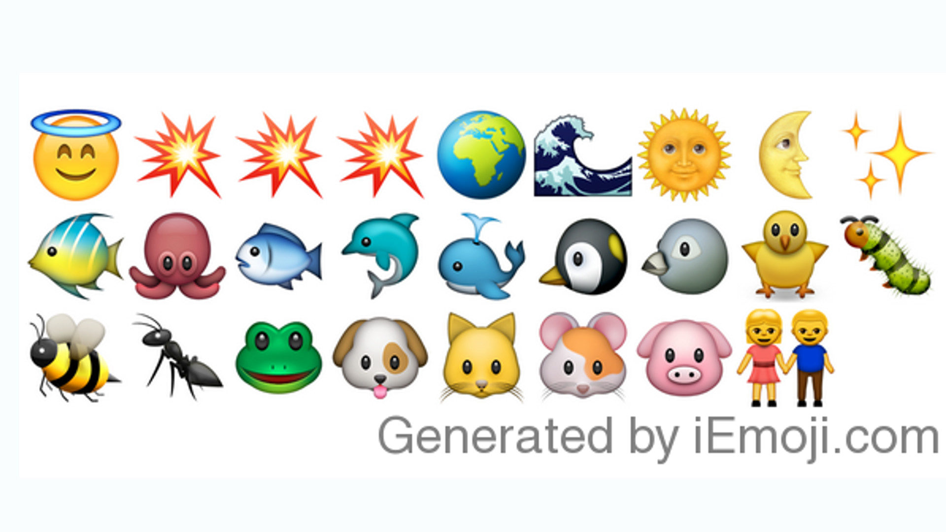 Schöpfungsgeschichte in Emojis