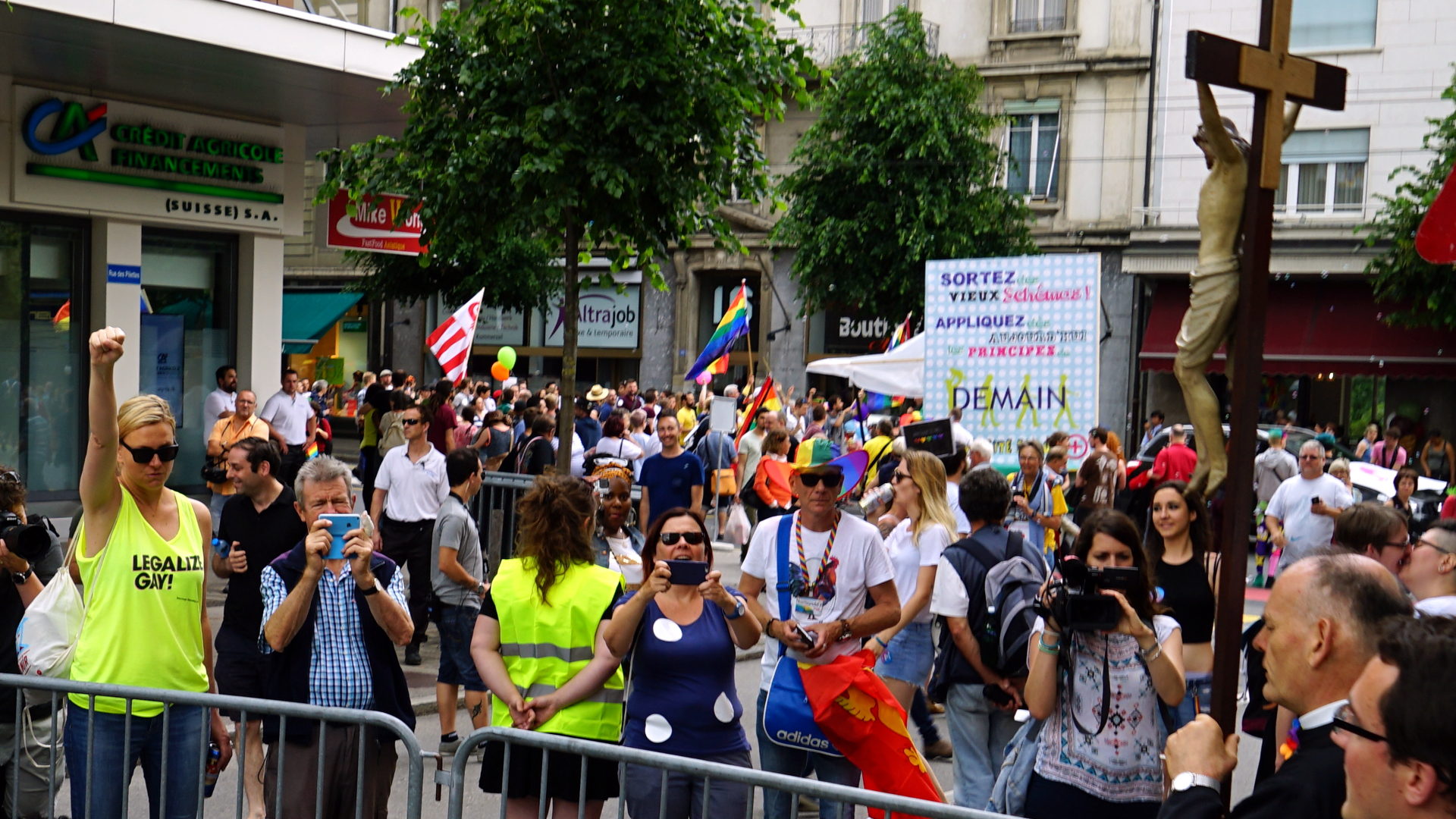 Pride-Parade in Freiburg -
