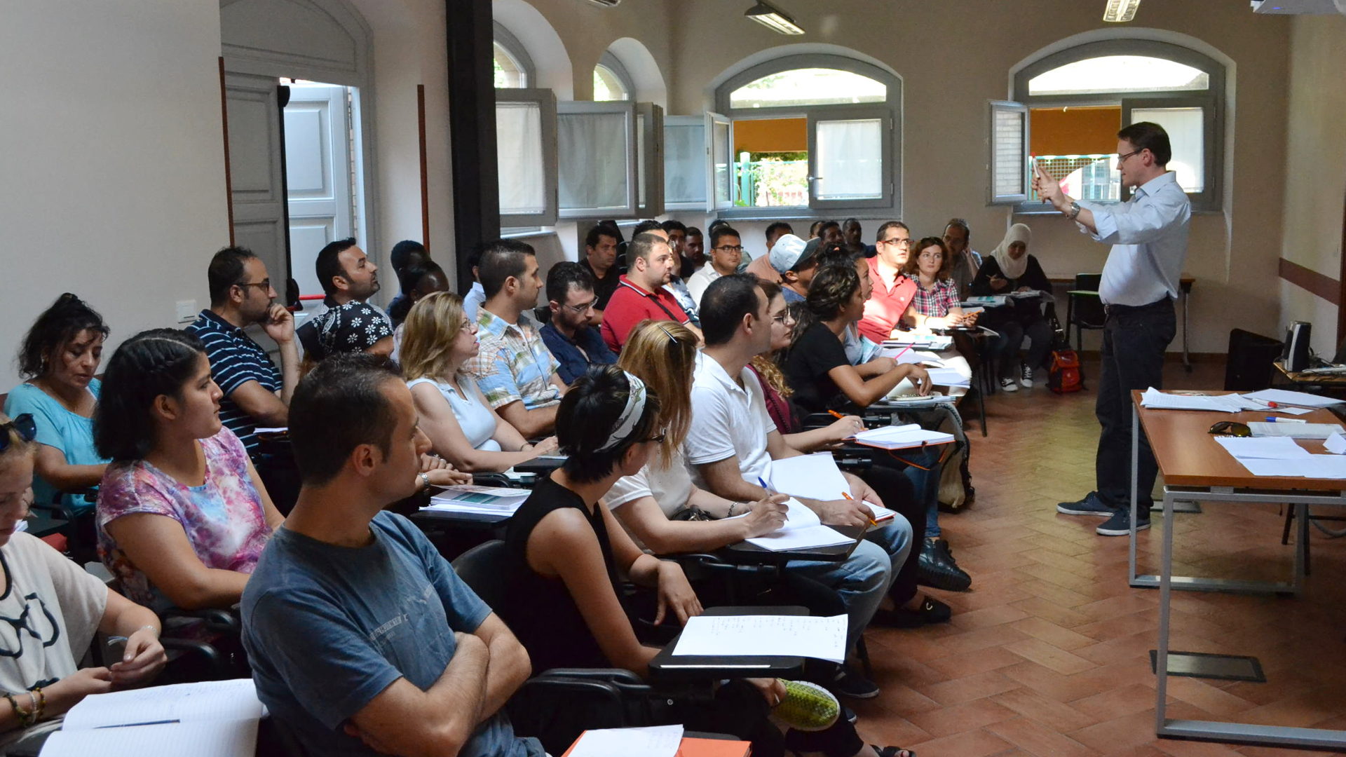 Italienischlektion in Sant'Egidio