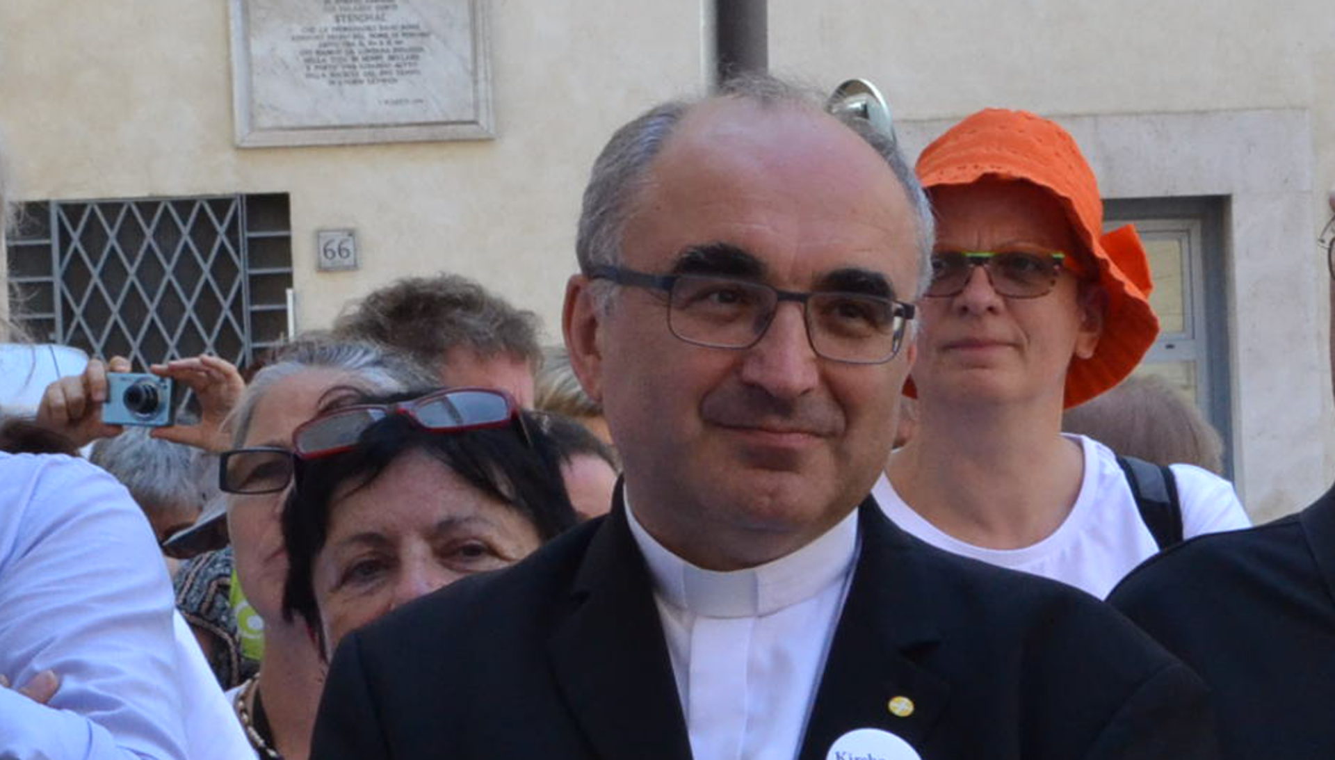 Wilhelm Krautwaschl, Bischof von Graz-Seckau, für "Kirche mit* den Frauen" in Rom
