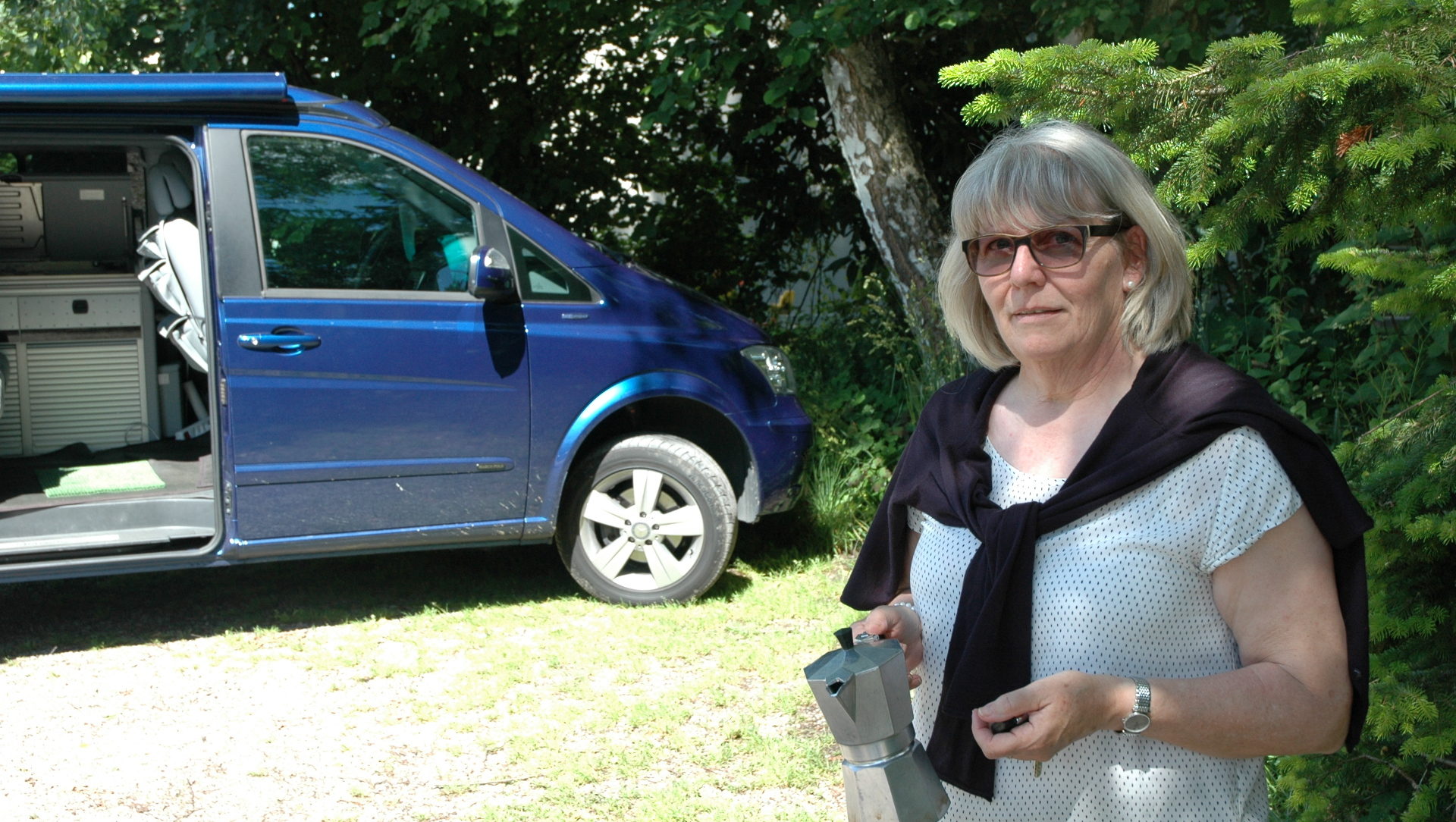 Margrith Mühlebach schätzt in den Campingferien die Einfachheit.