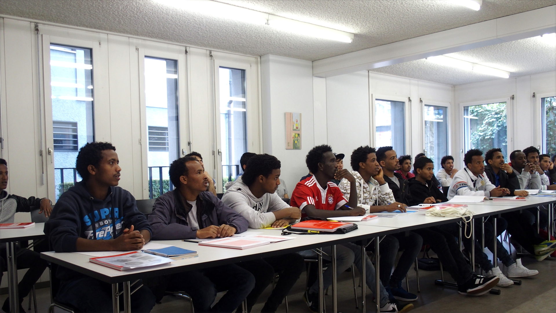 Projekt für Flüchtlinge: "Welcome2school" im Pfarreizentrum Liebfrauen in Zürich