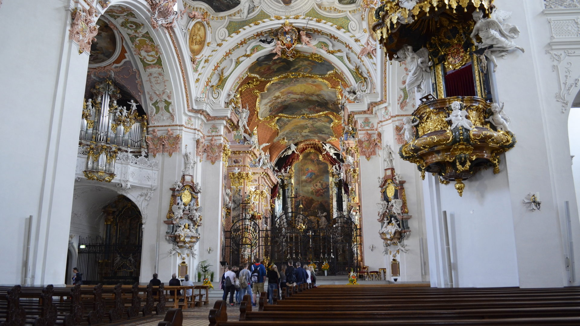 Barocke "Coolness": Klosterkirche Einsiedeln